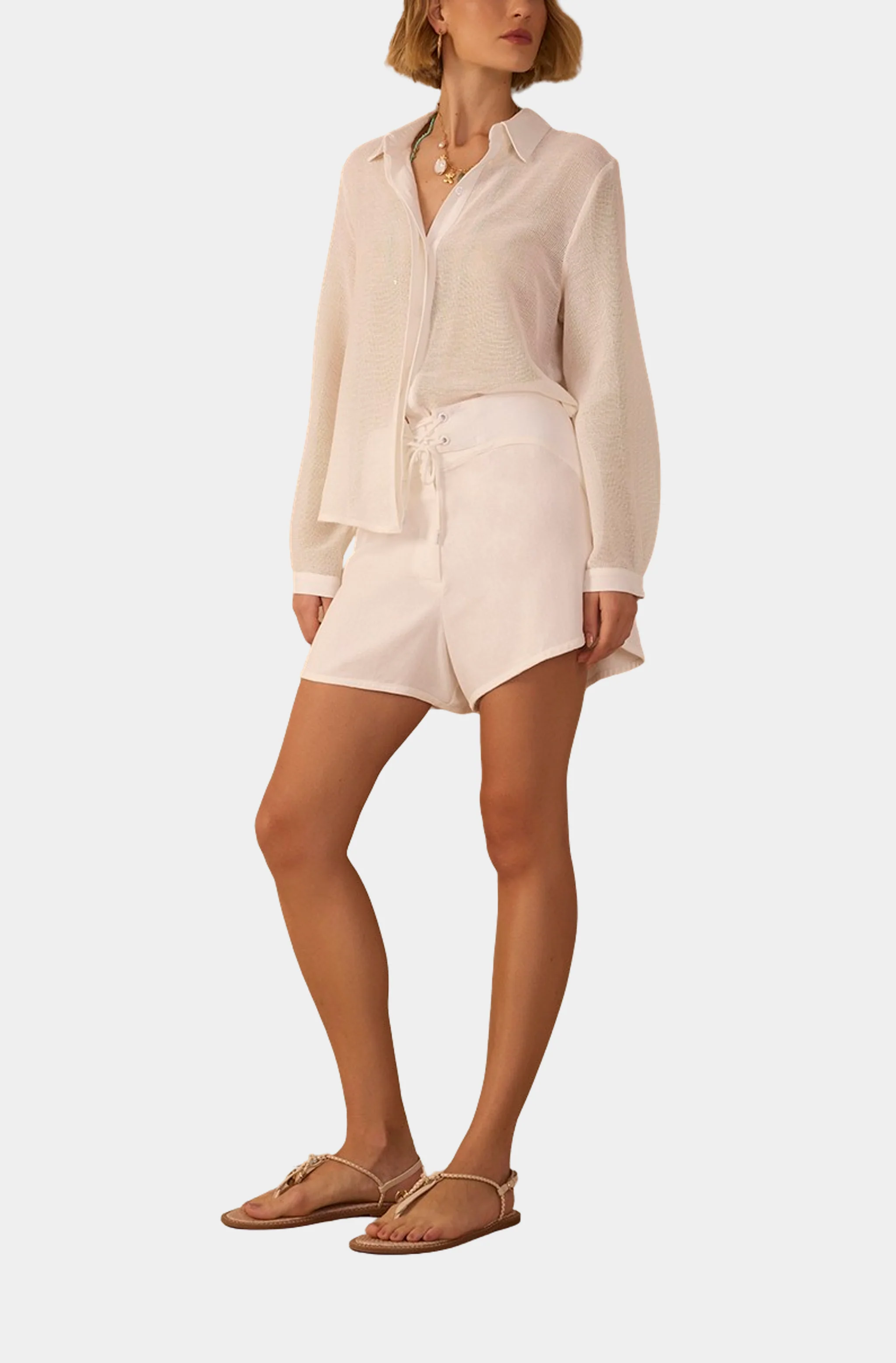 Laceup Shorts