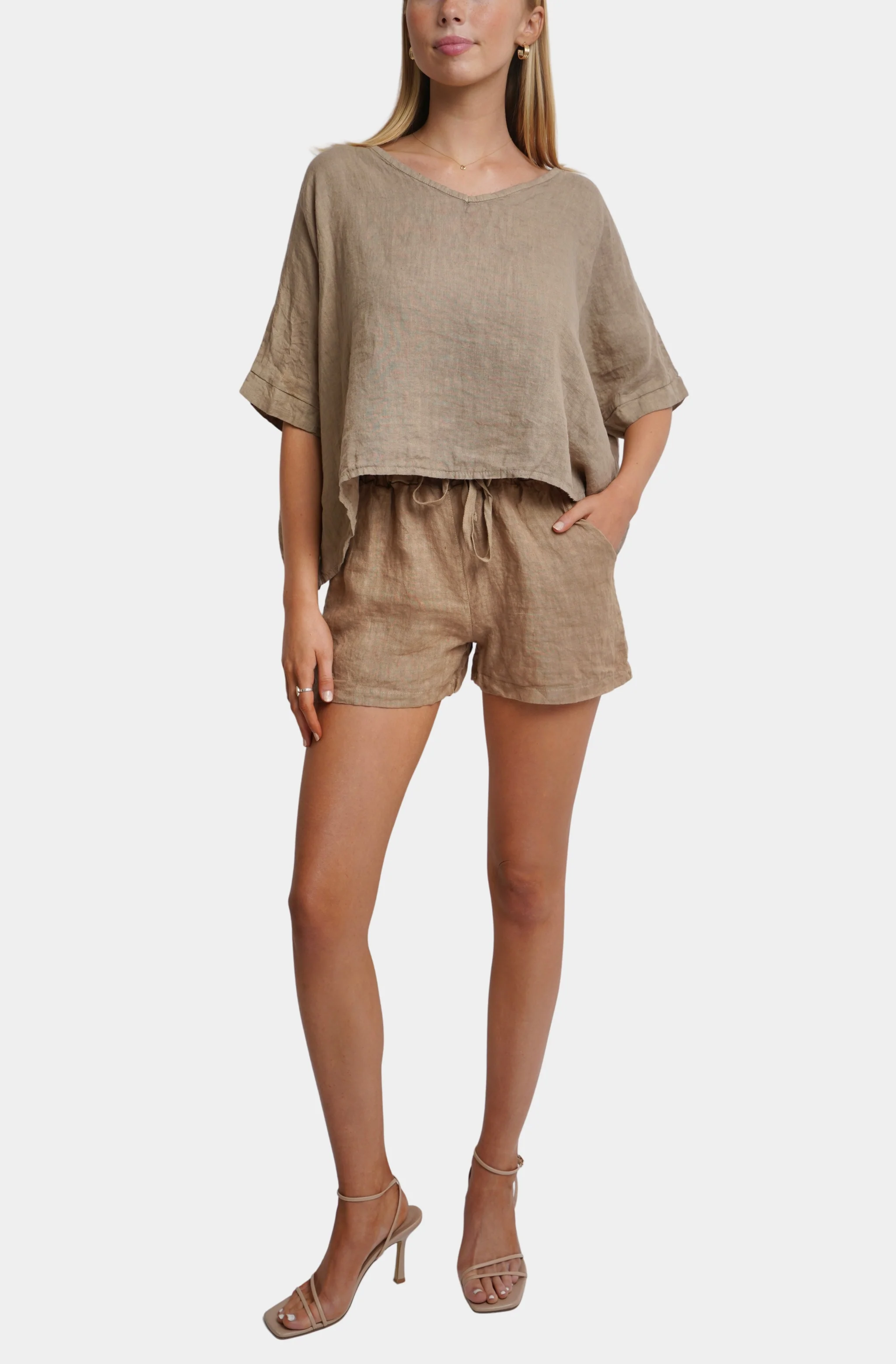 Anita Dolman Sleeve Crop Top - Image 2
