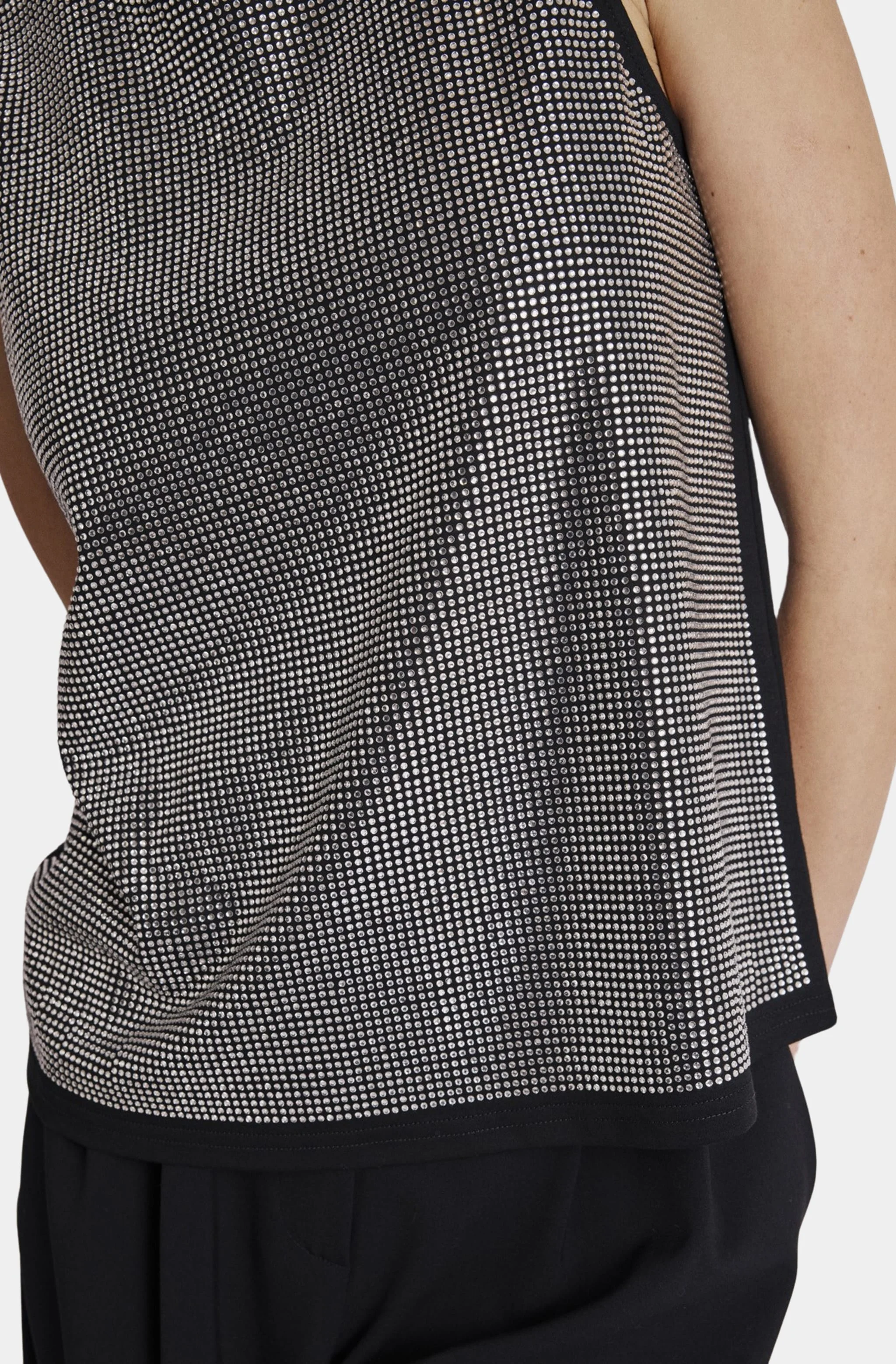 Round Neck Tank With Strass - Image 2