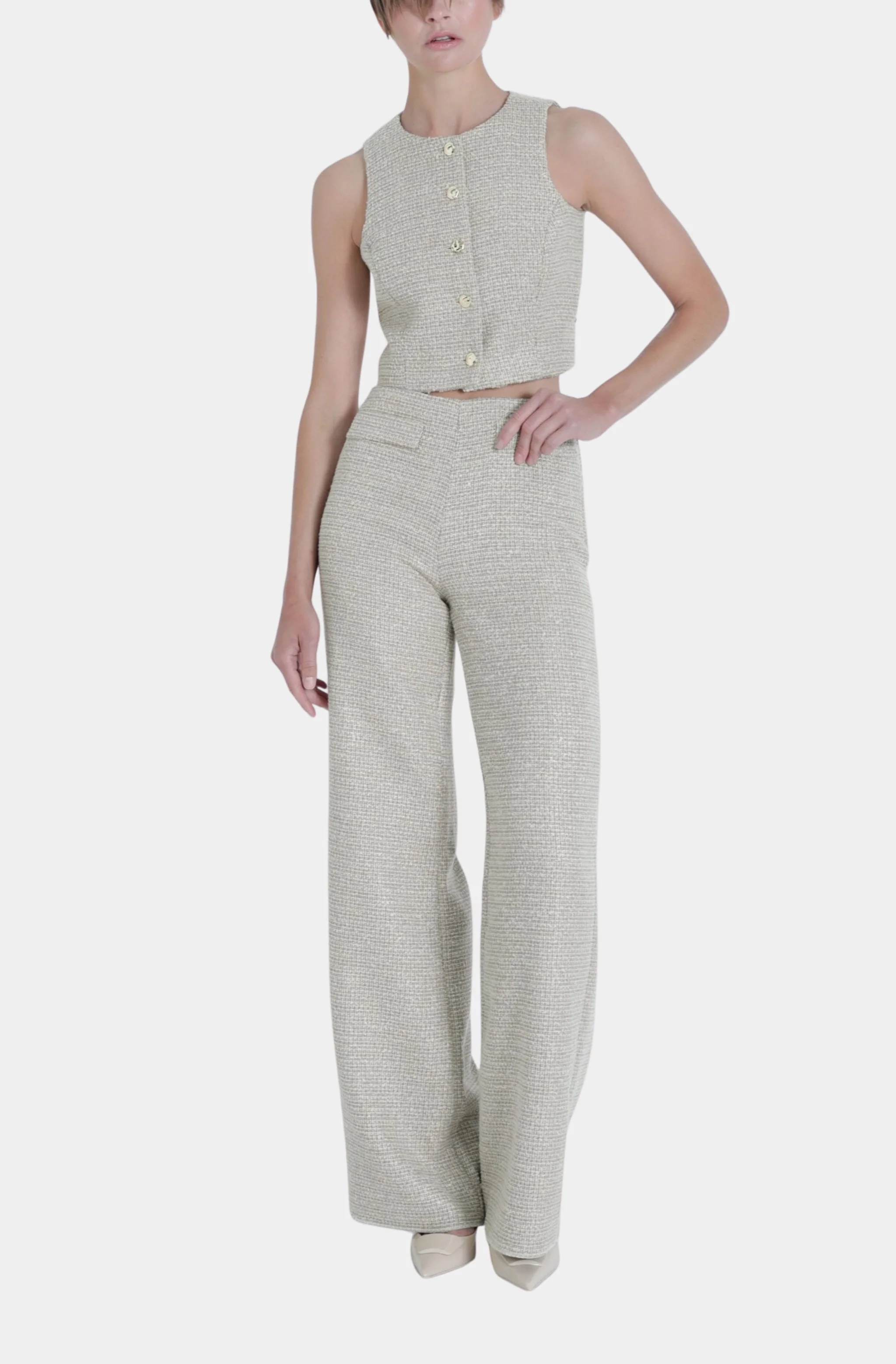 Georgia Tweed Pants