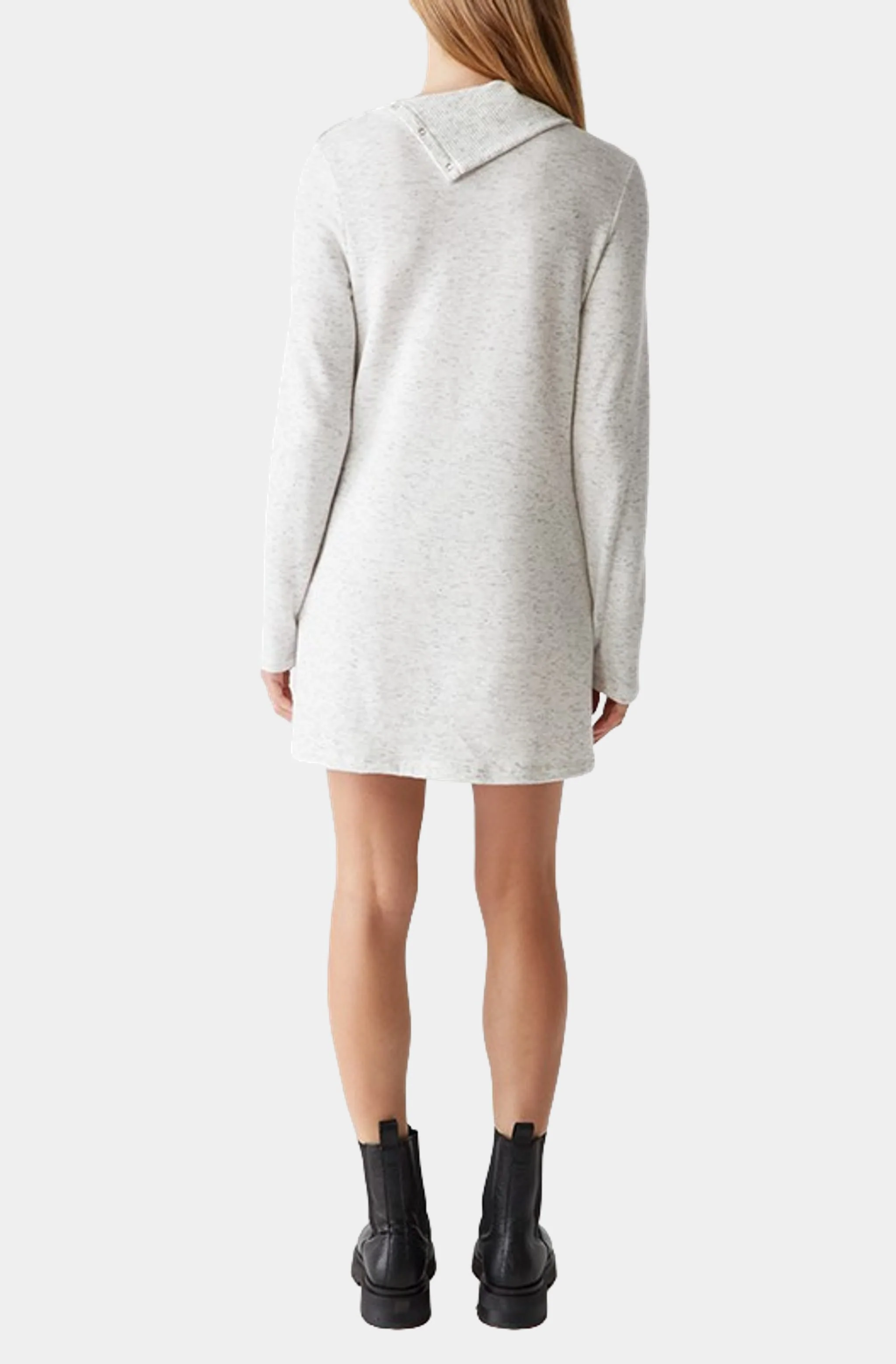 Carlotta Snap Neck Mini Dress - Image 3