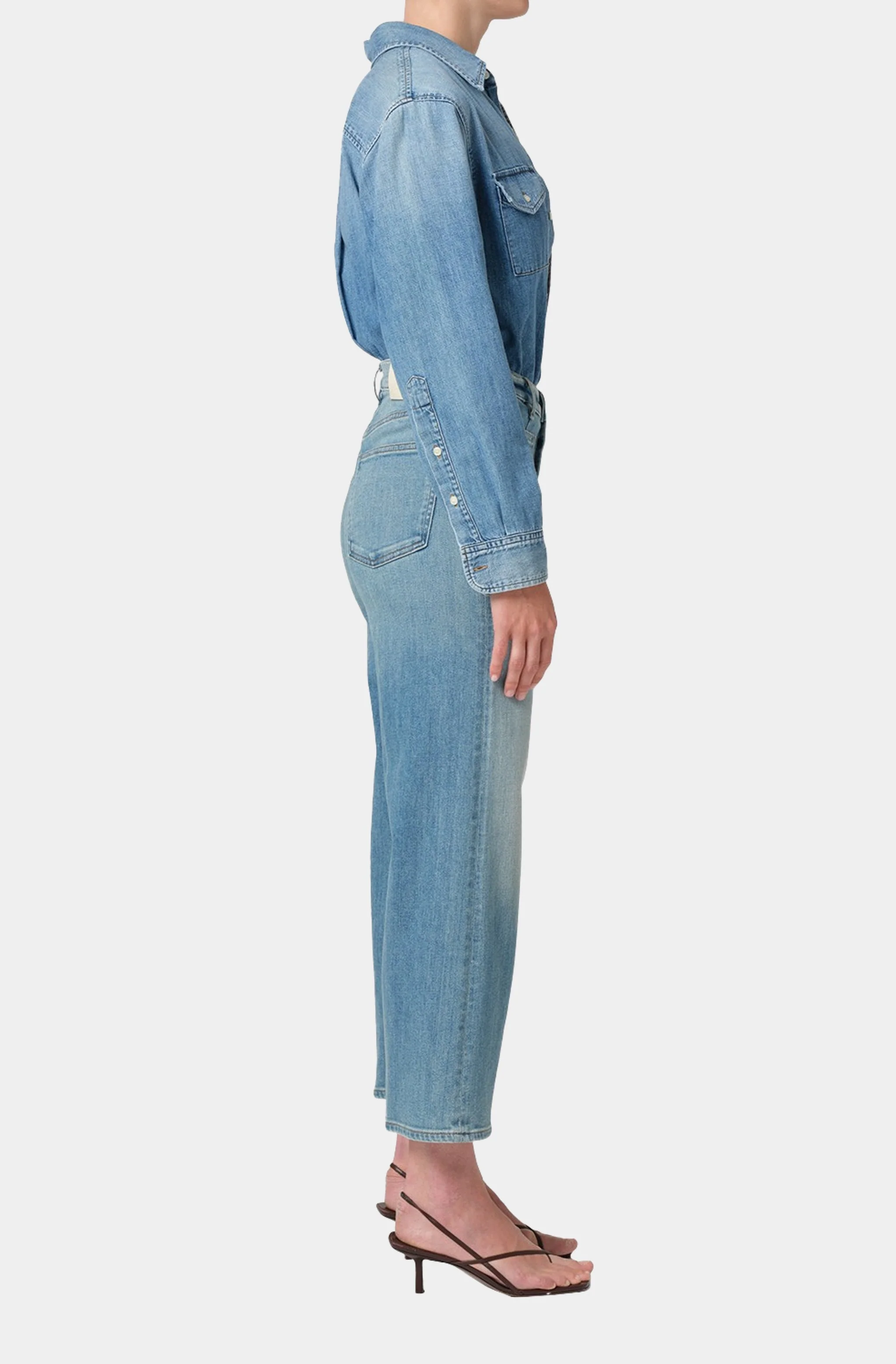 Lyra Patch Pocket Jeans - Image 3