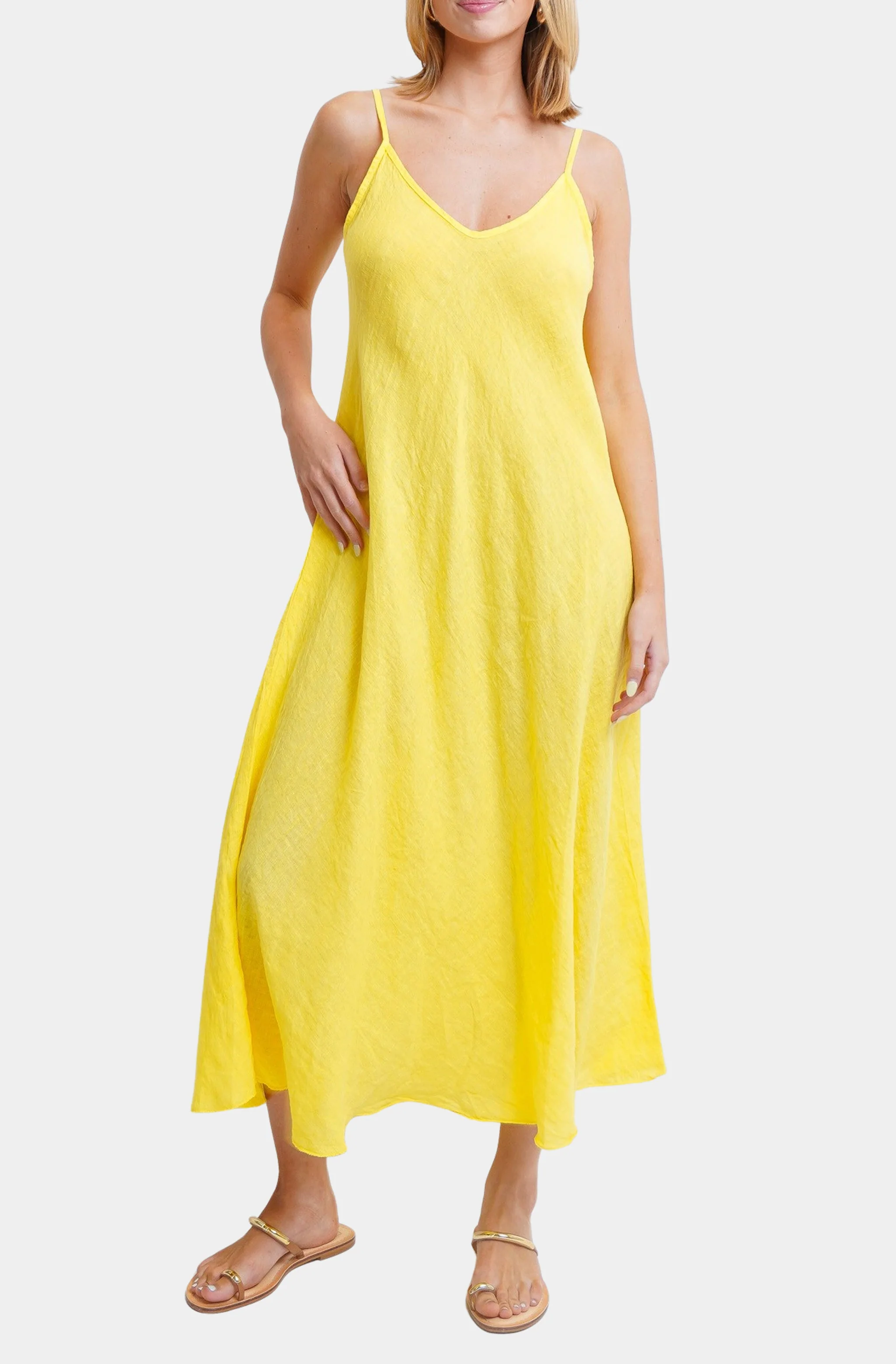Italian Maxi Slip Dress - Image 2