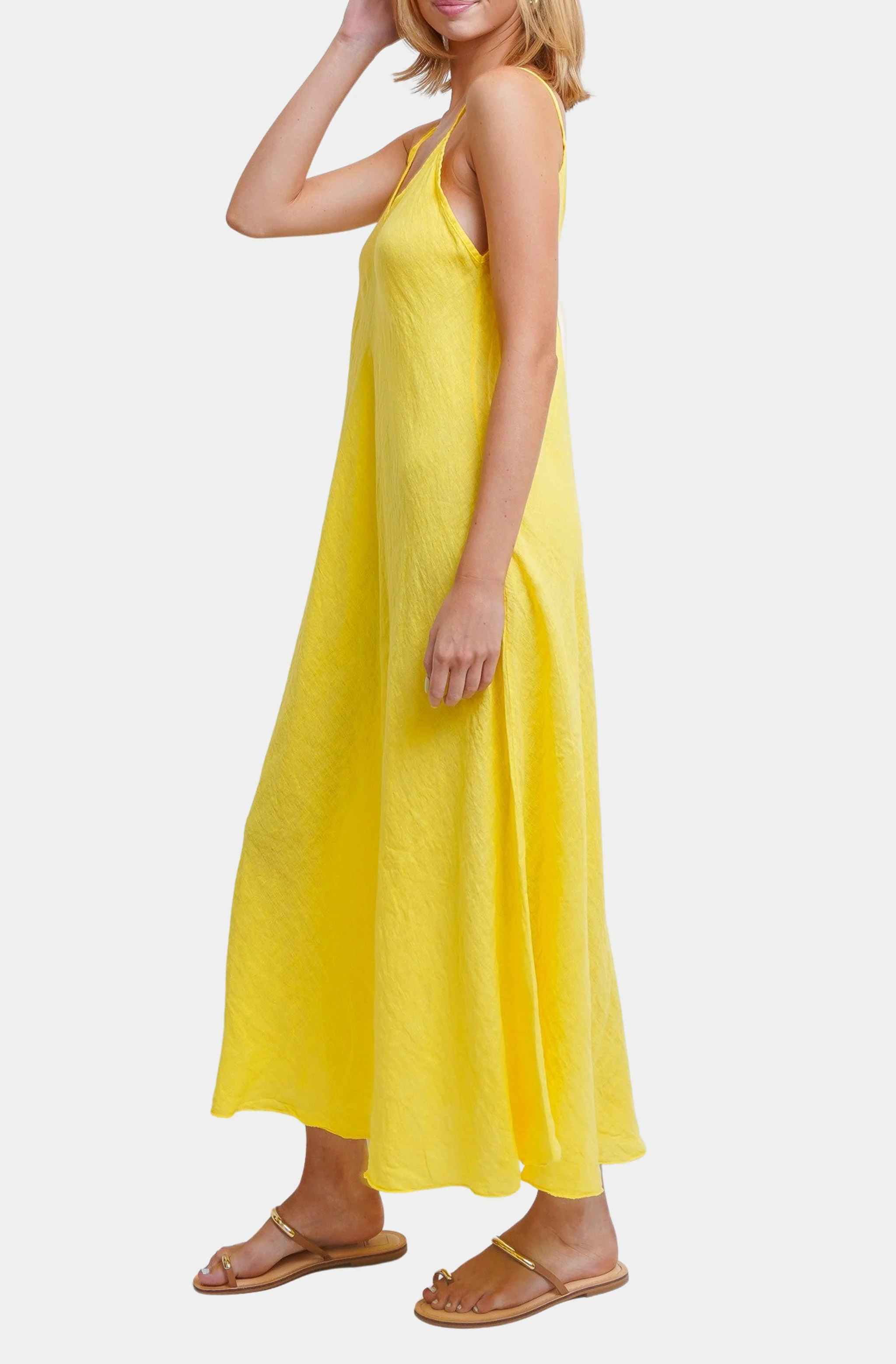 Italian Maxi Slip Dress - Image 3