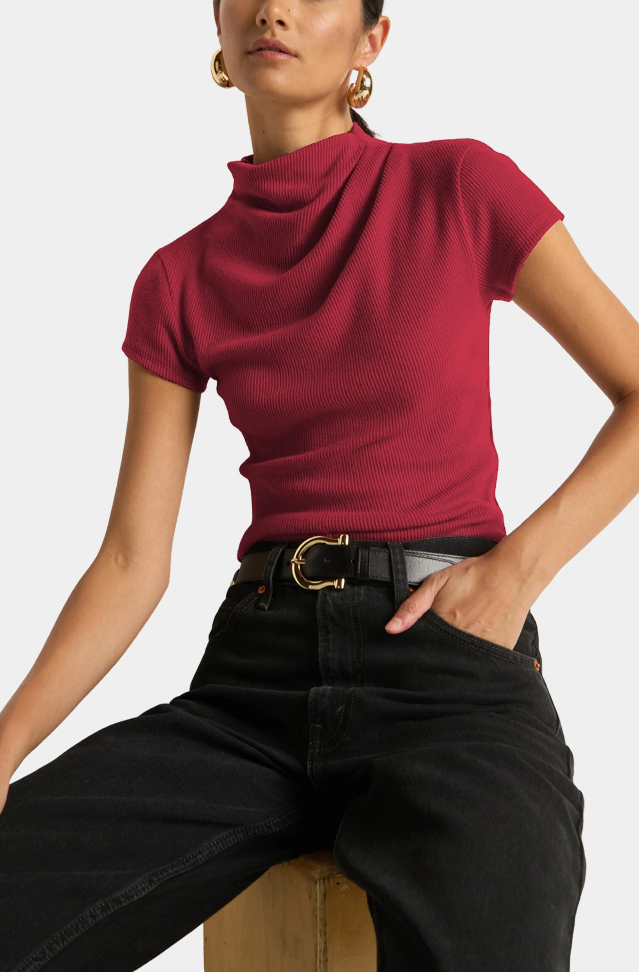 Katie Draped Top