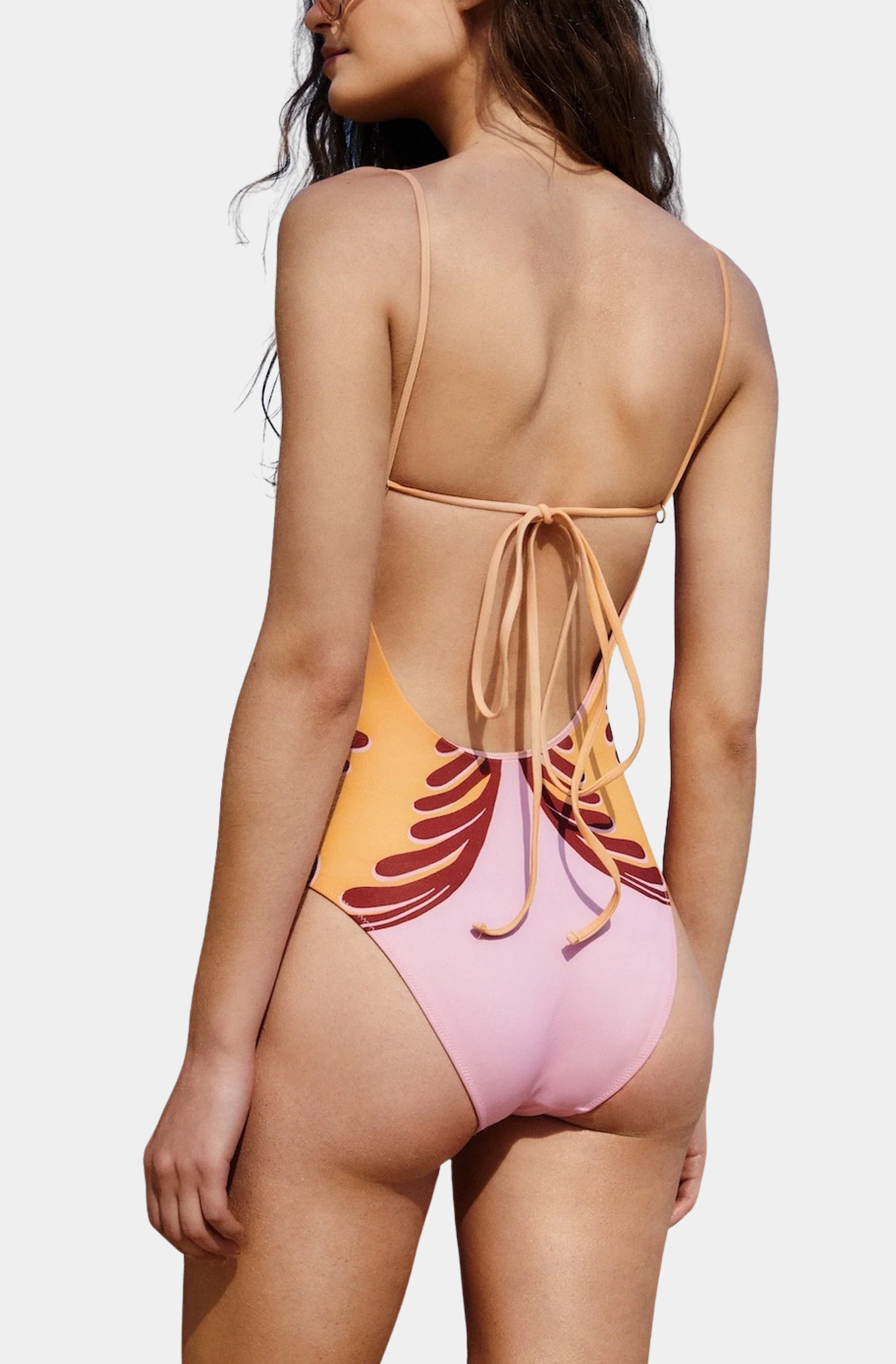 Arabesc Soft  Yellow One Piece - Image 3