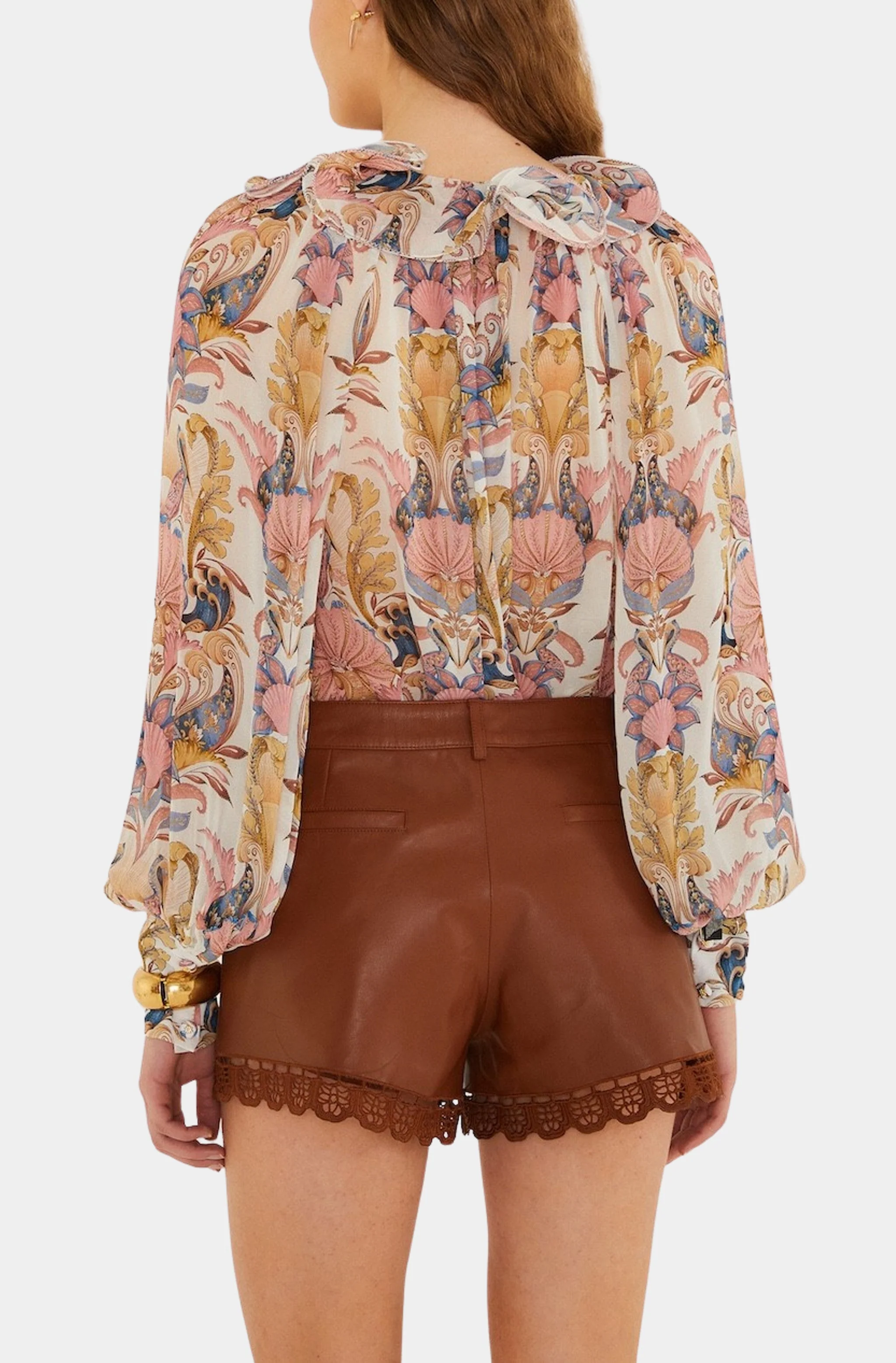 Richilieu Caramel Leather Short - Image 2