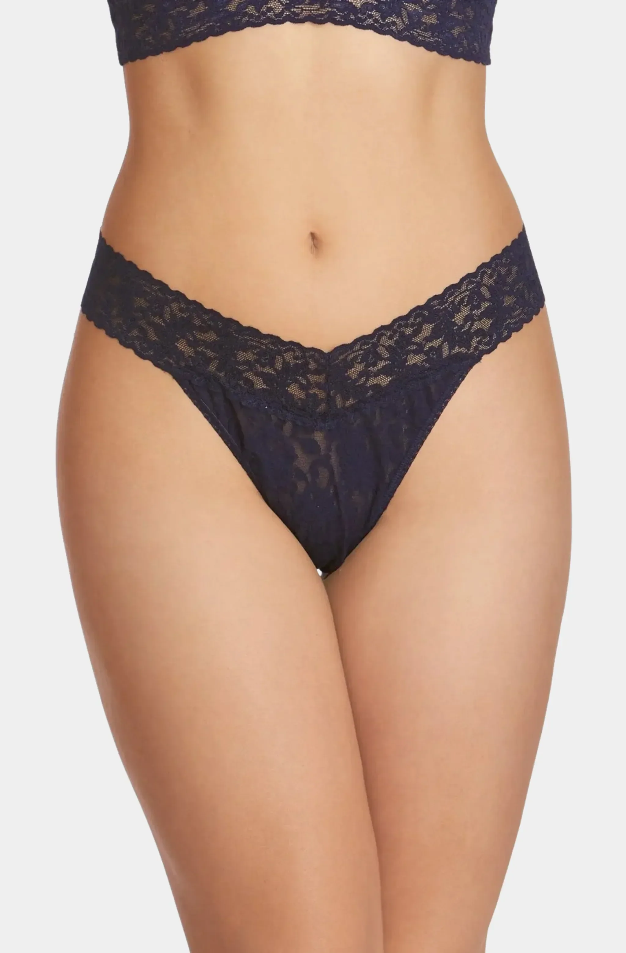 Signature Lace Original Rise Thong - Image 14