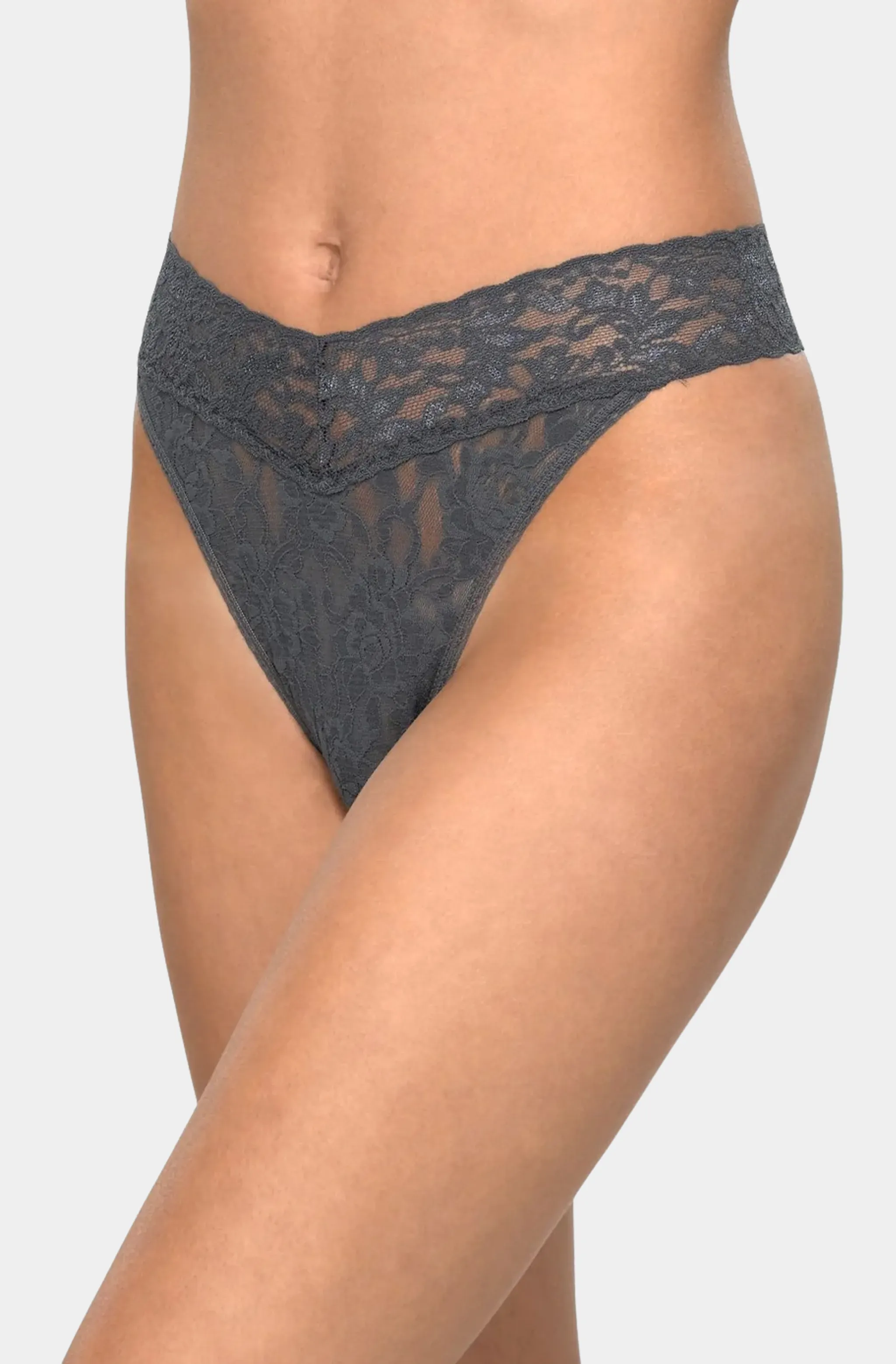 Signature Lace Original Rise Thong - Image 6