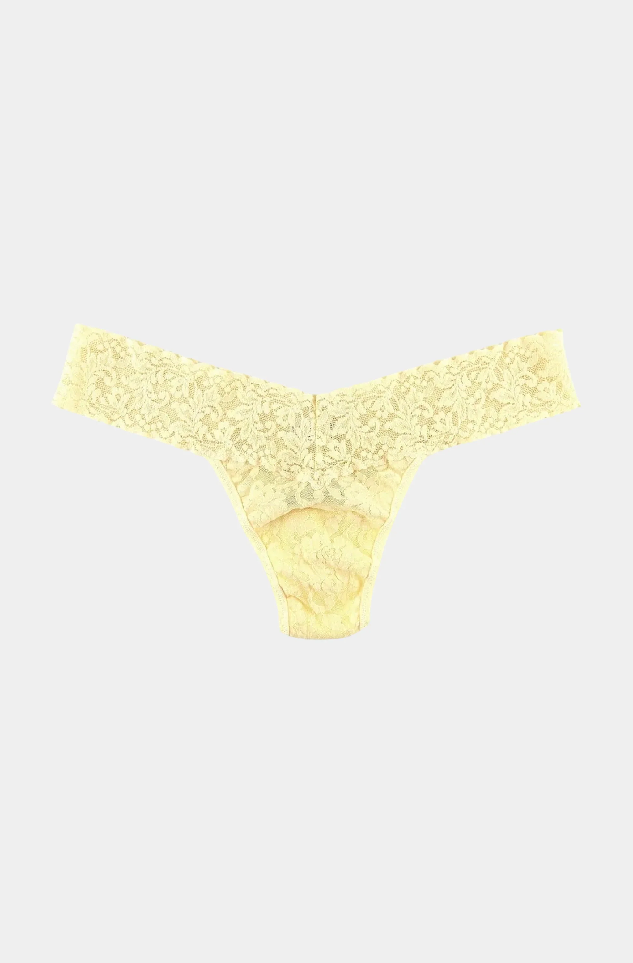 Signature Lace Low Rise Thong