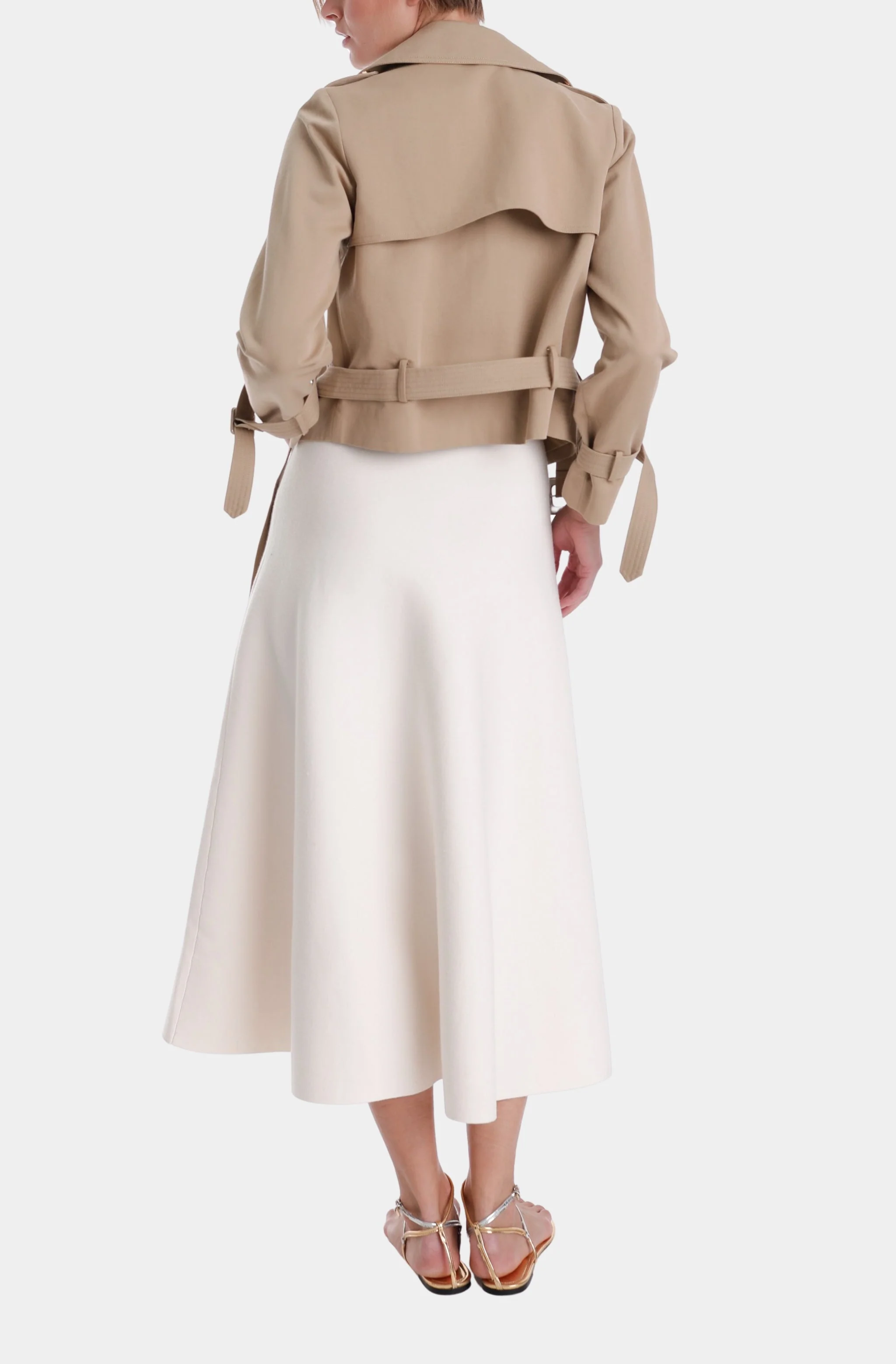 Eira Strapless Midi Dress - Image 3