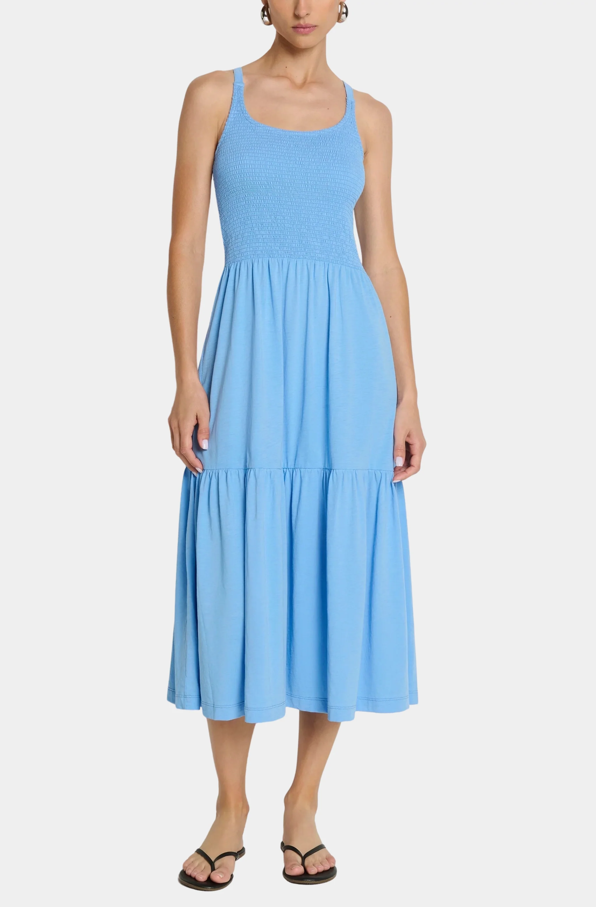 Penelope Cross Back Midi Dress