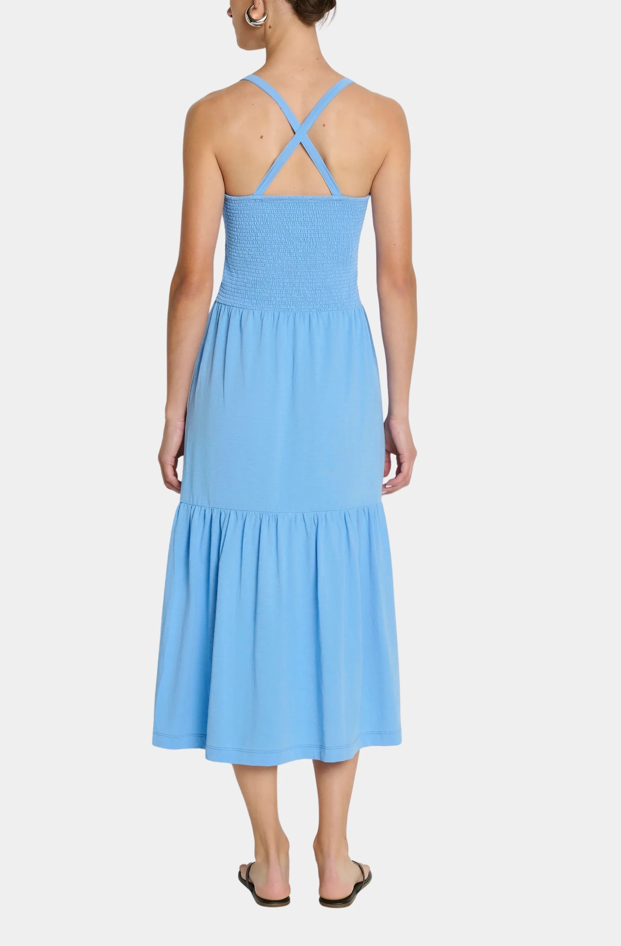 Penelope Cross Back Midi Dress - Image 4