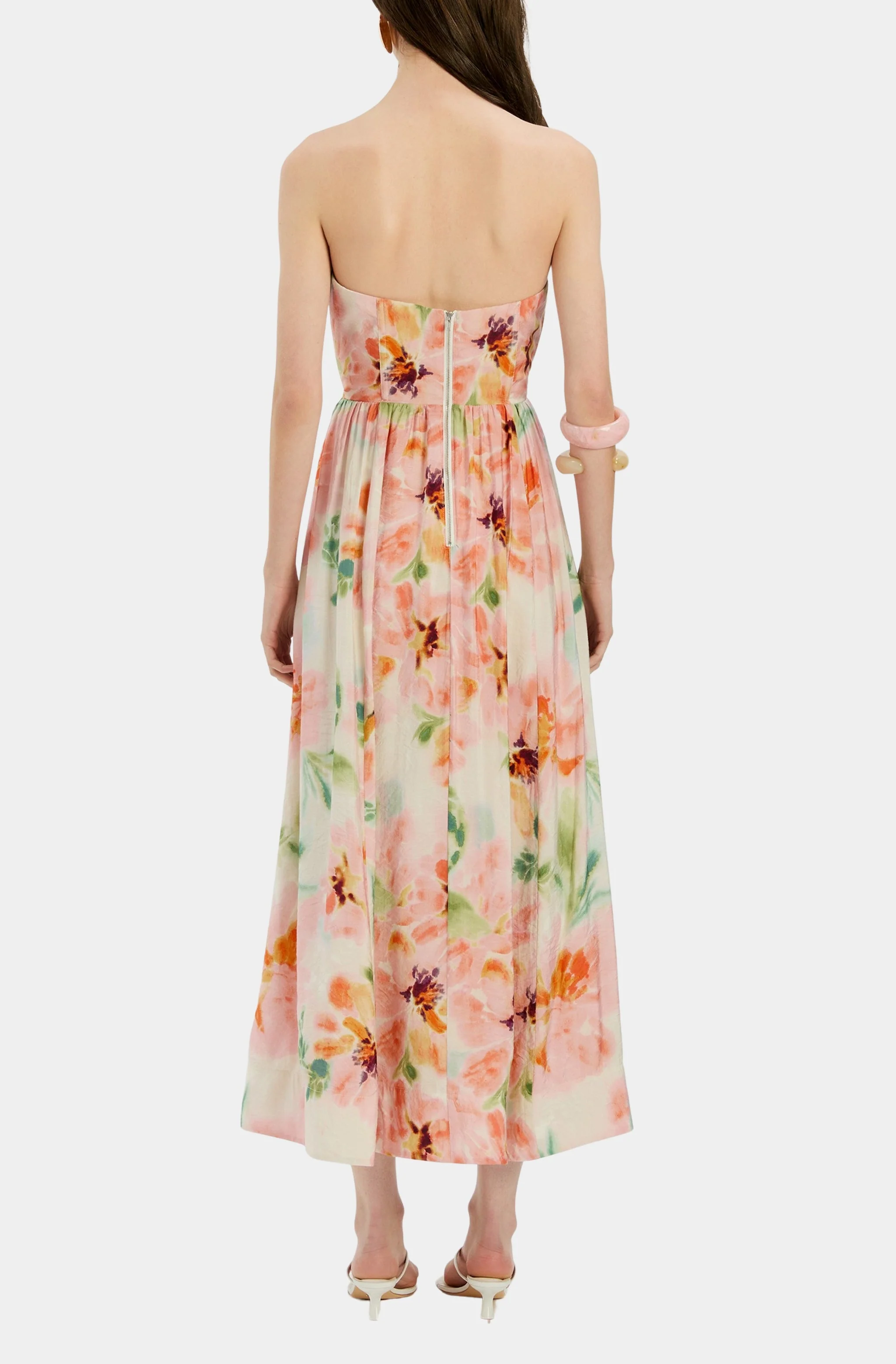 Lola Corset Midi Dress - Image 3