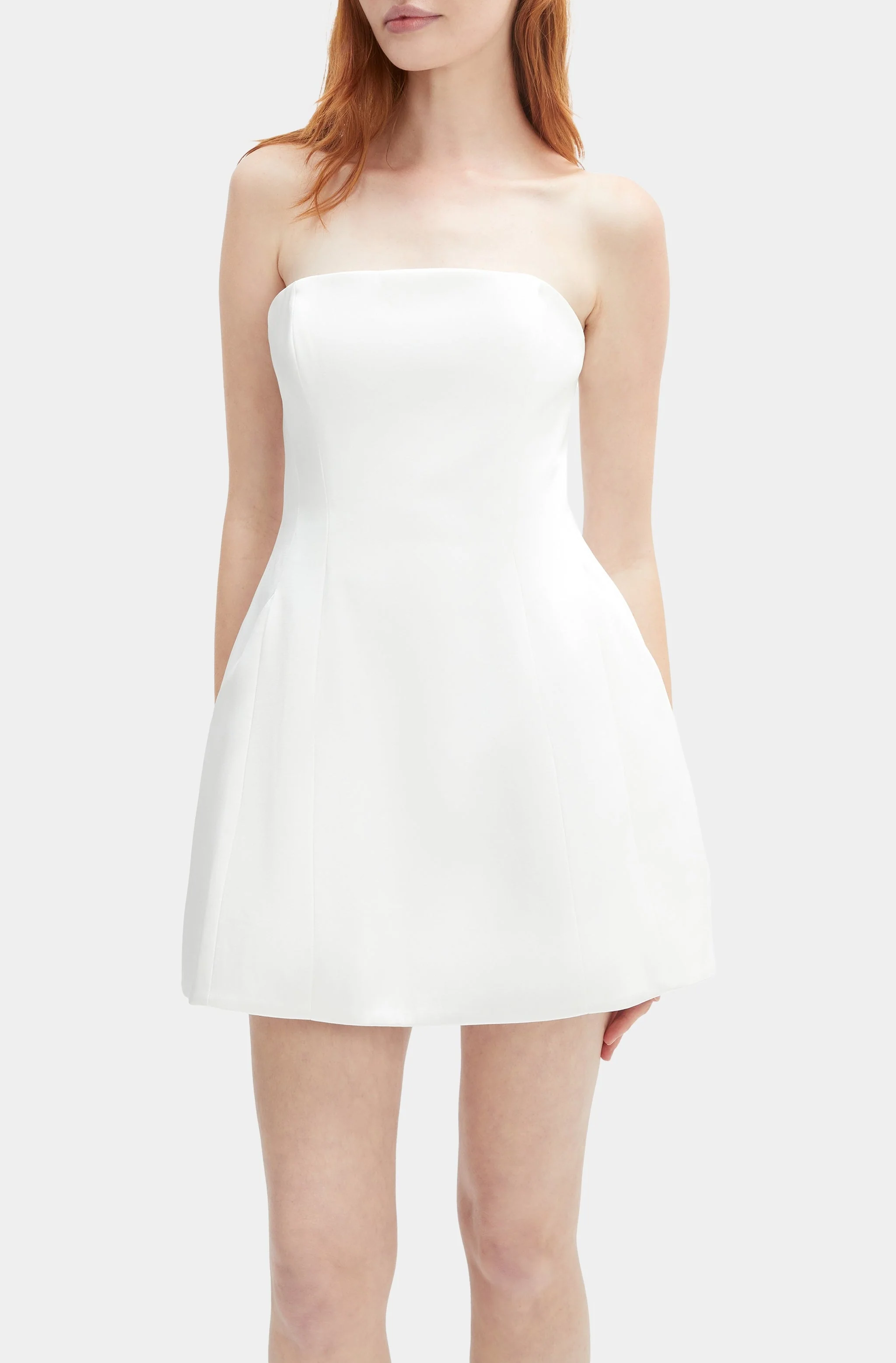 Karoline Satin Mini Dress - Image 2