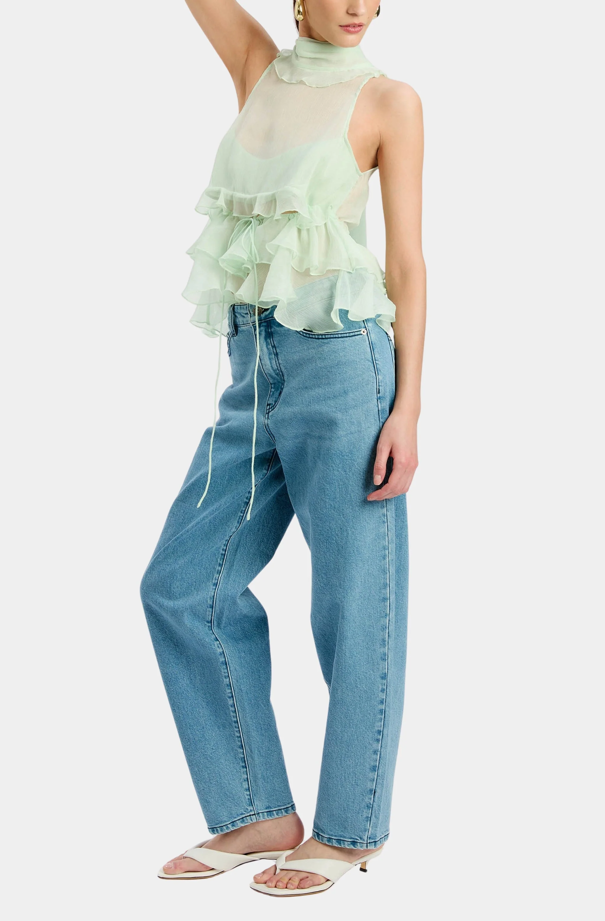 Cynthia Ruffle Blouse - Image 2