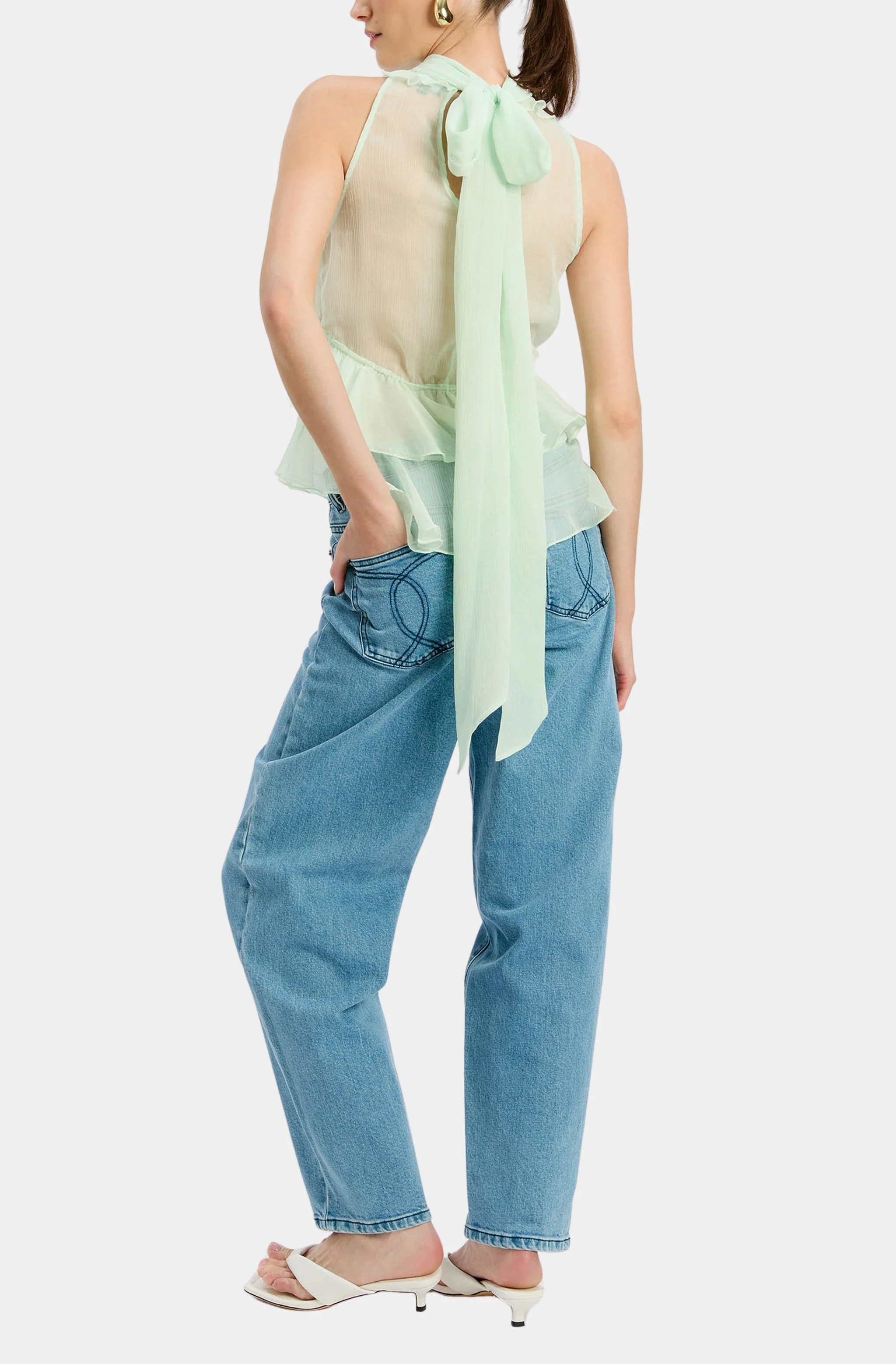 Cynthia Ruffle Blouse - Image 3