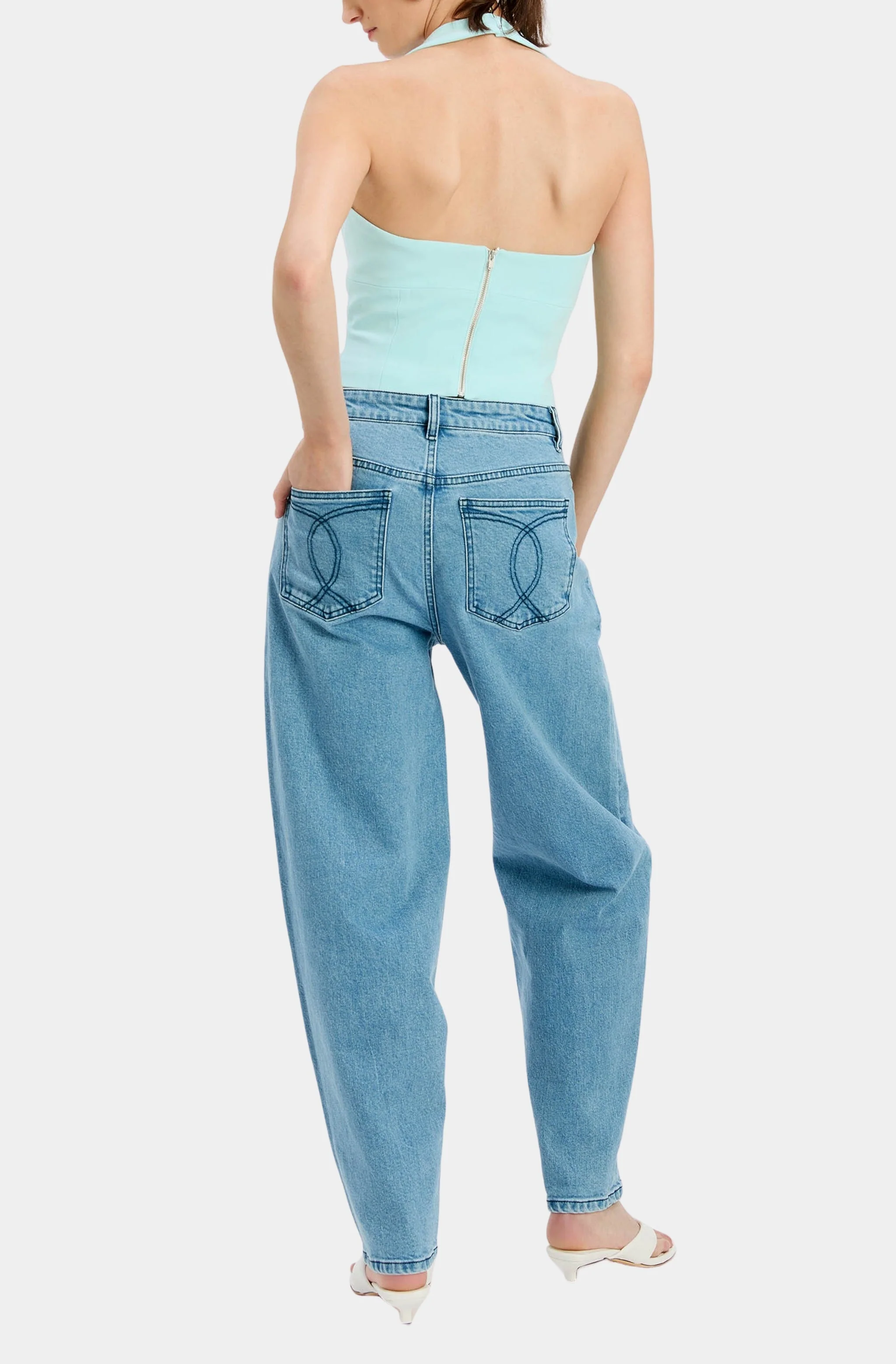 Deserae Halter Neck Top - Image 3