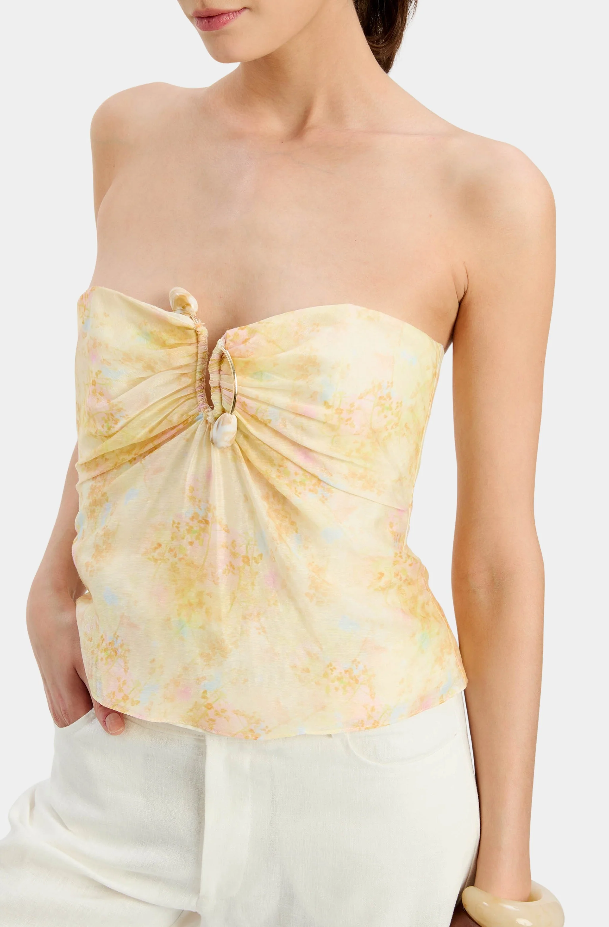Amina Strapless Top - Image 2