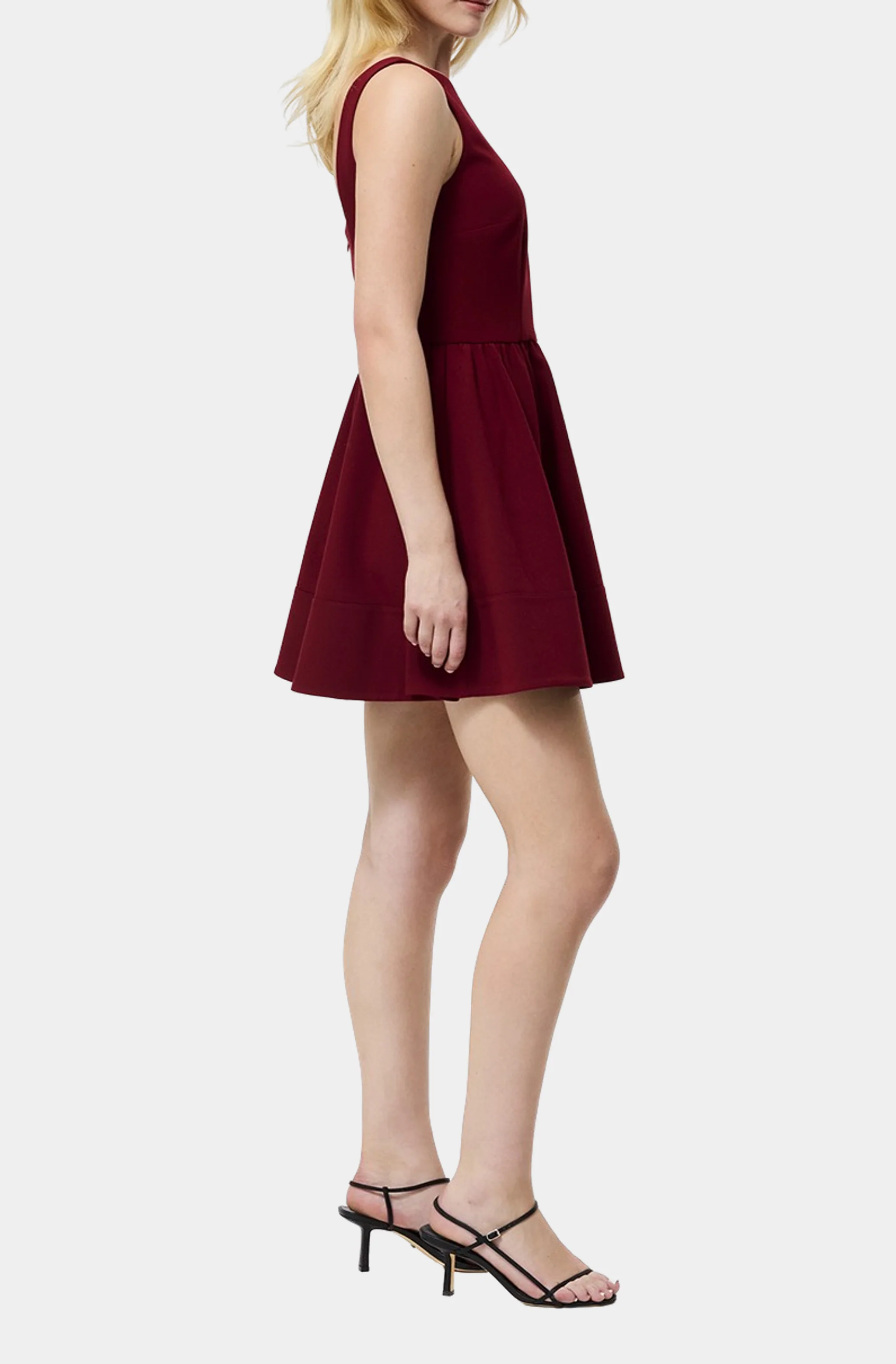 Azra Twill Low Back Mini Dress - Image 2