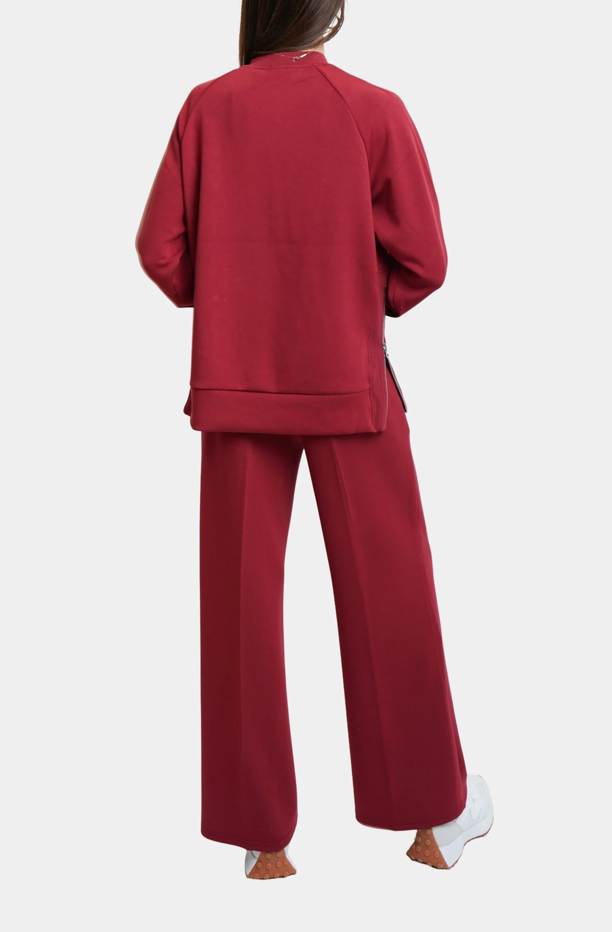 The Long Sleeve Pullover with Side Slits - Image 3