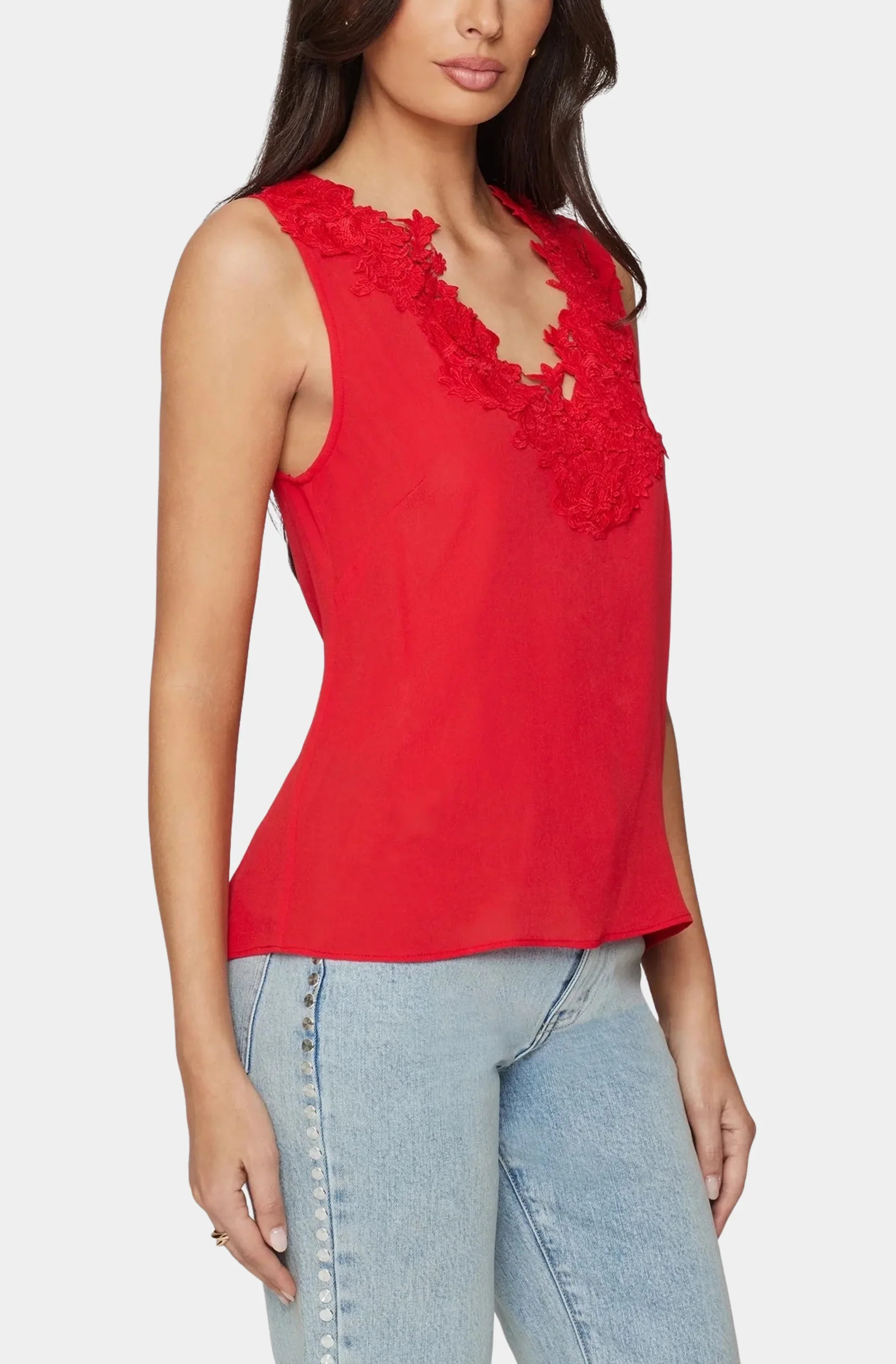 Adiha Lace Combo Blouse - Image 3