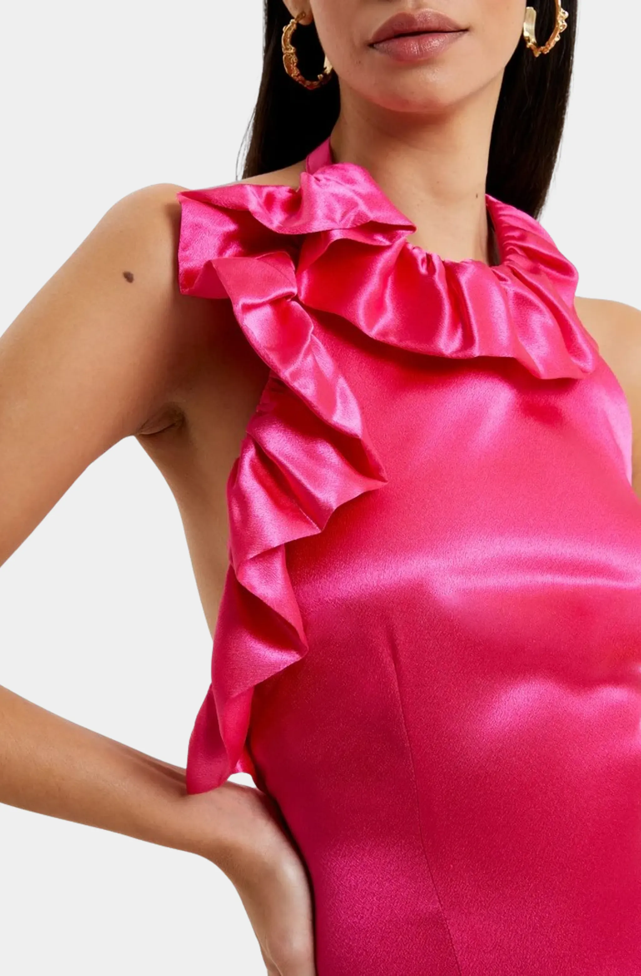 Adora Satin Dress - Image 4