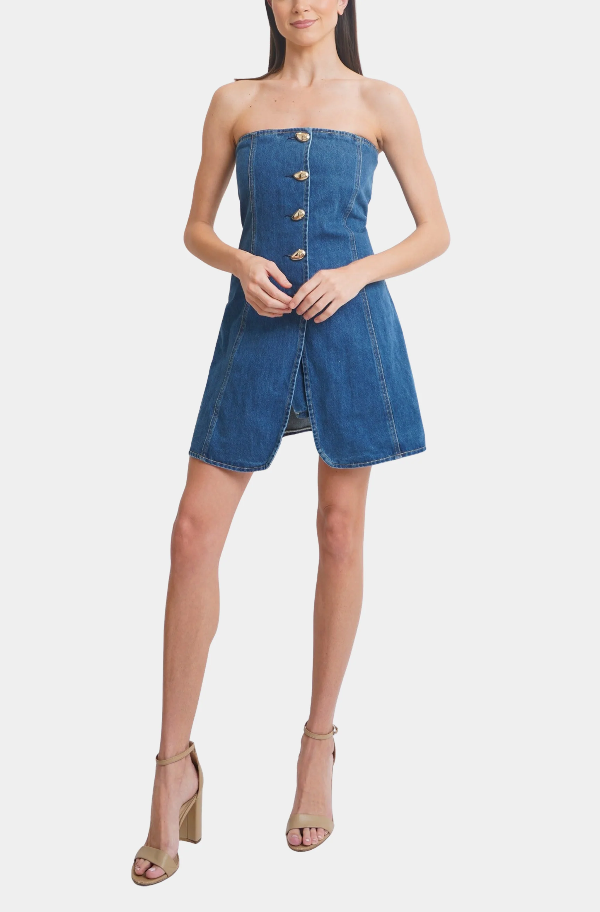 Chelsea Strapless Dress - Image 2