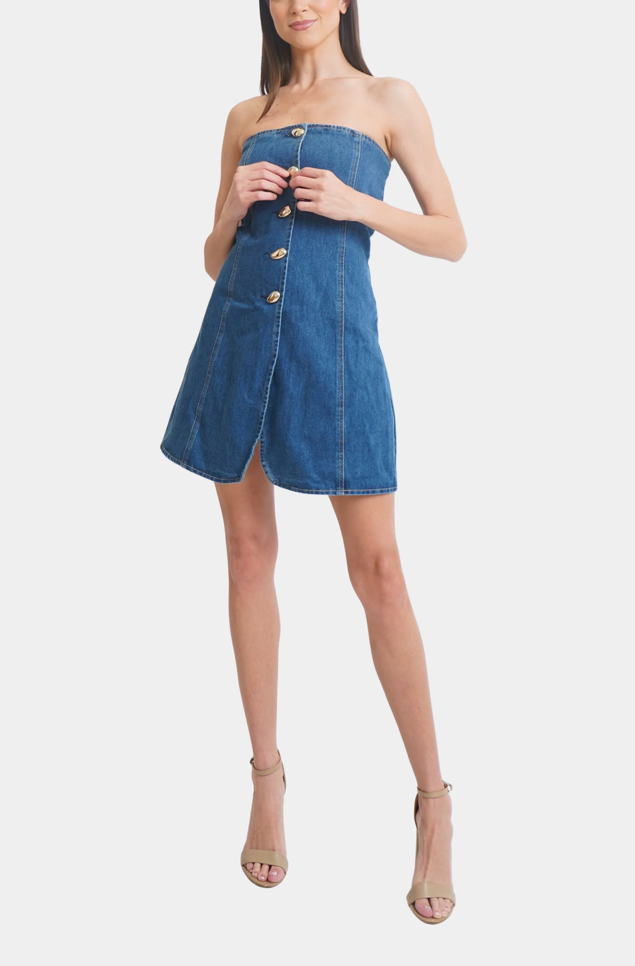 Chelsea Strapless Dress - Image 5