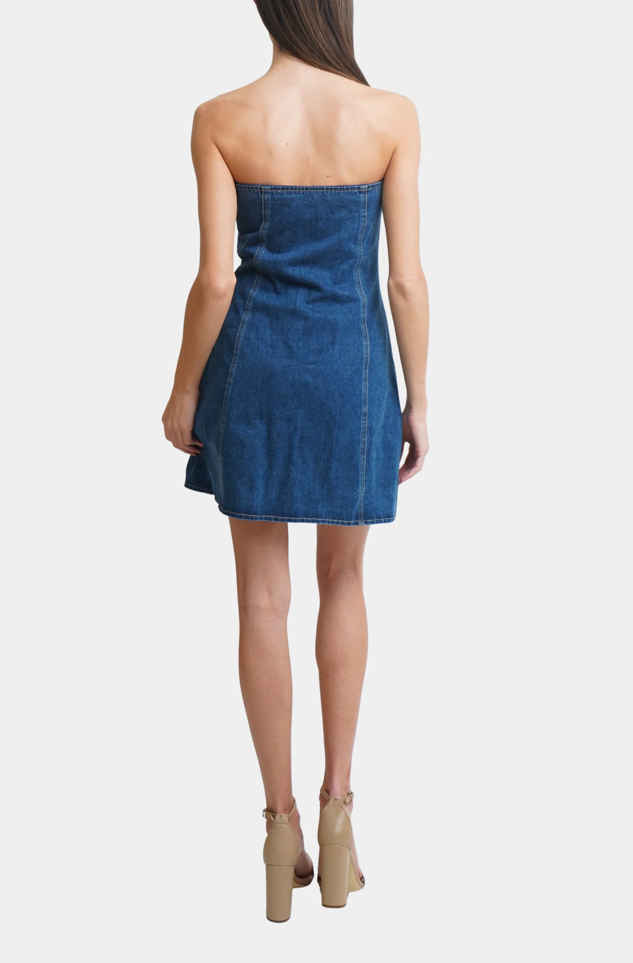 Chelsea Strapless Dress - Image 6