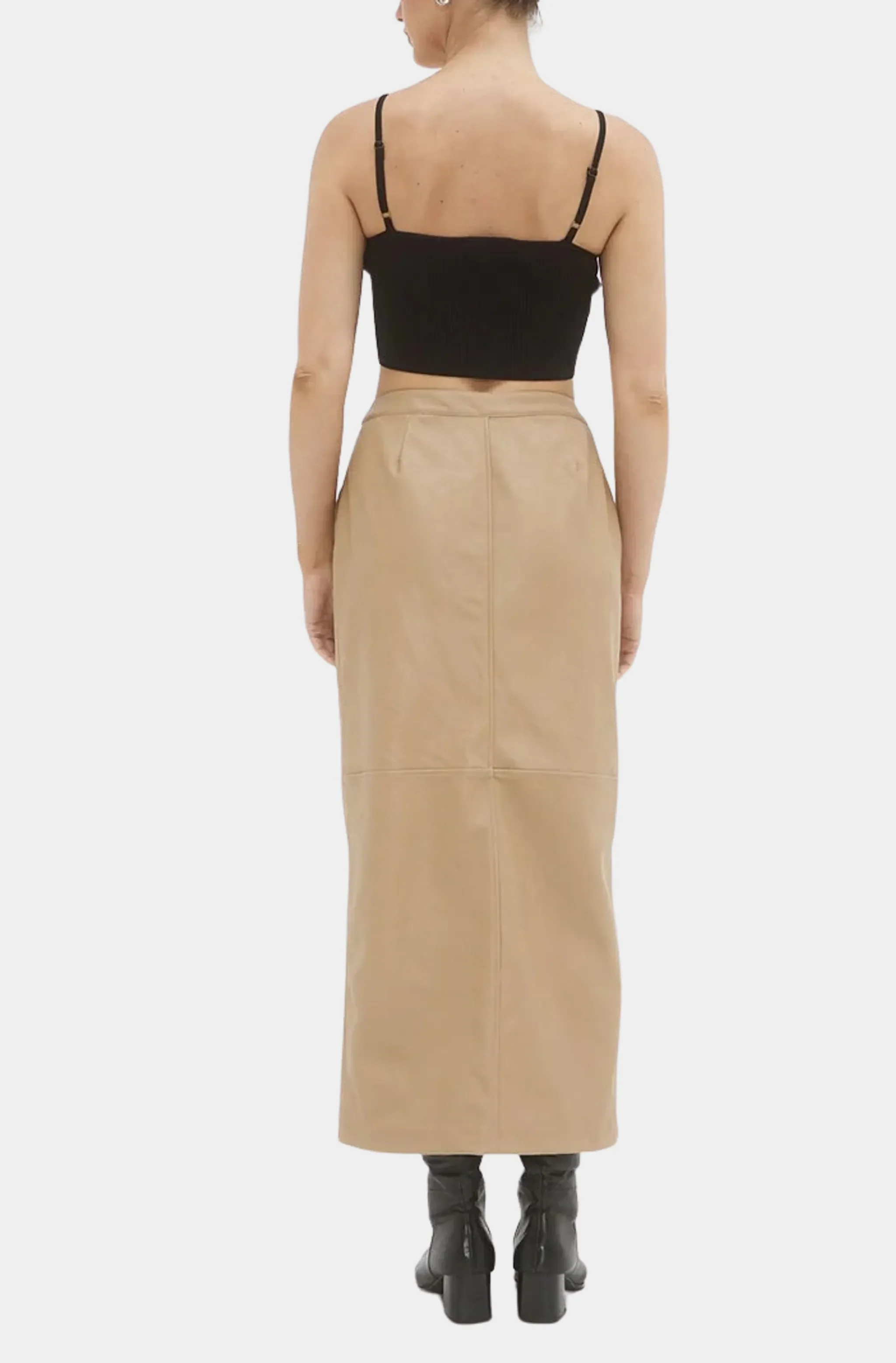 Ascend Pu Maxi Skirt - Image 3