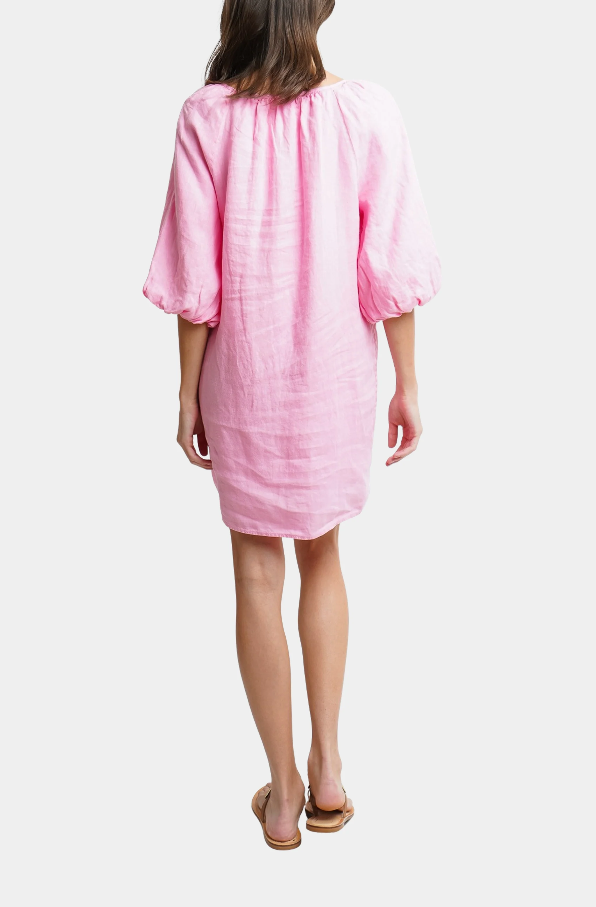 Pullover Puff Sleeve Dress - Image 5
