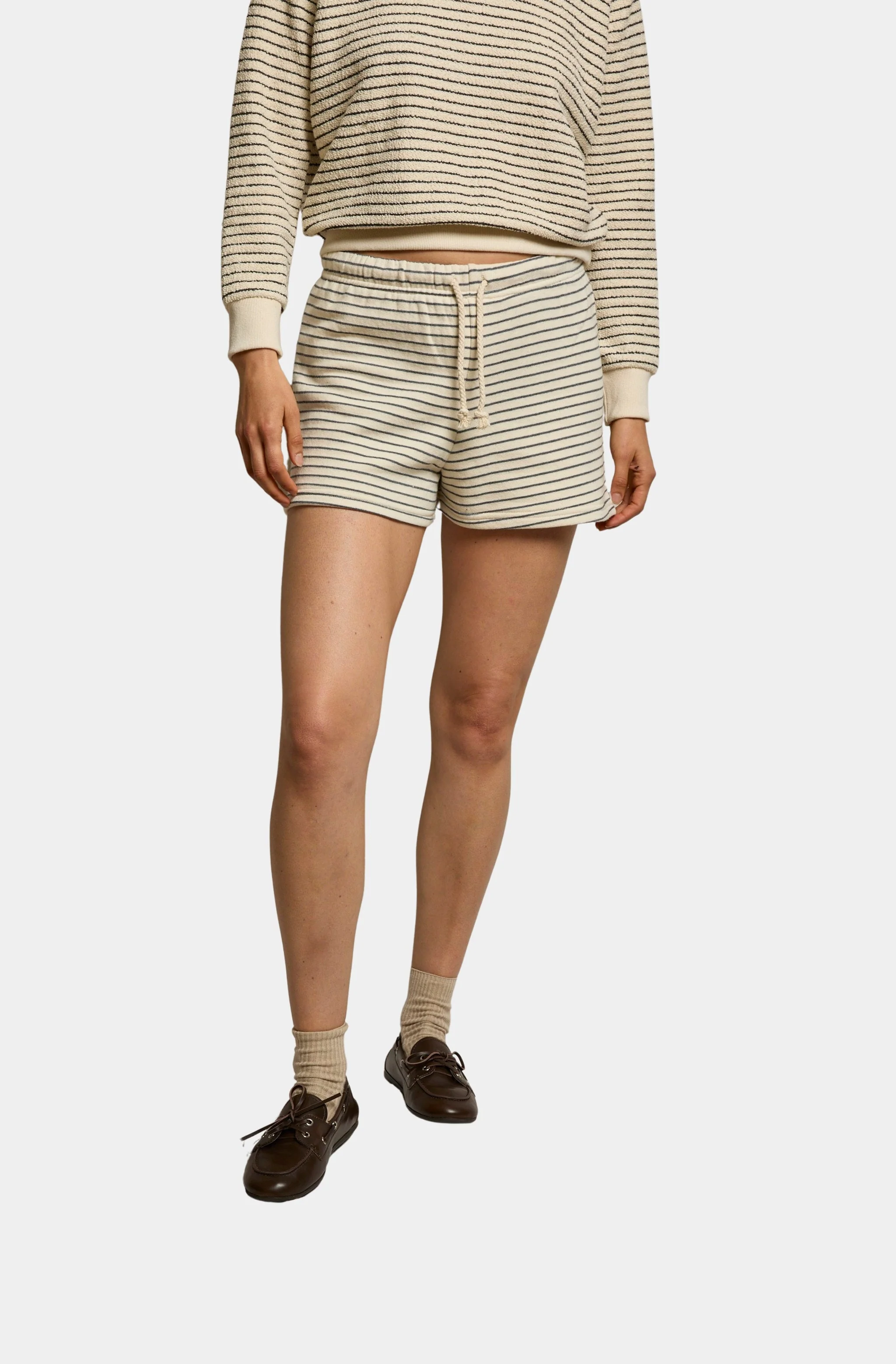 Bennie French Terry Stripe Short