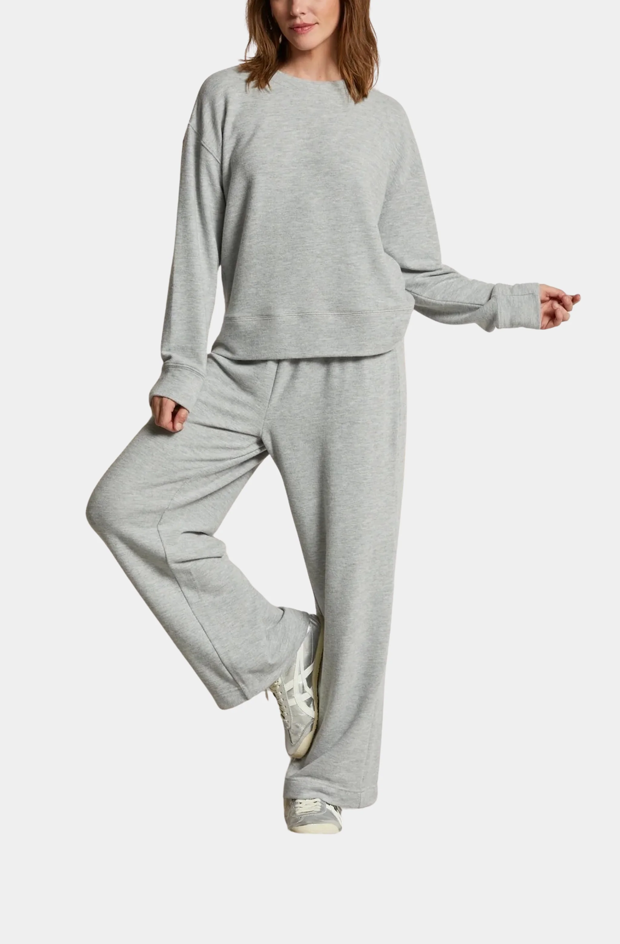Marcie Brushed Sweater Jersey Pull On Pant - Image 2