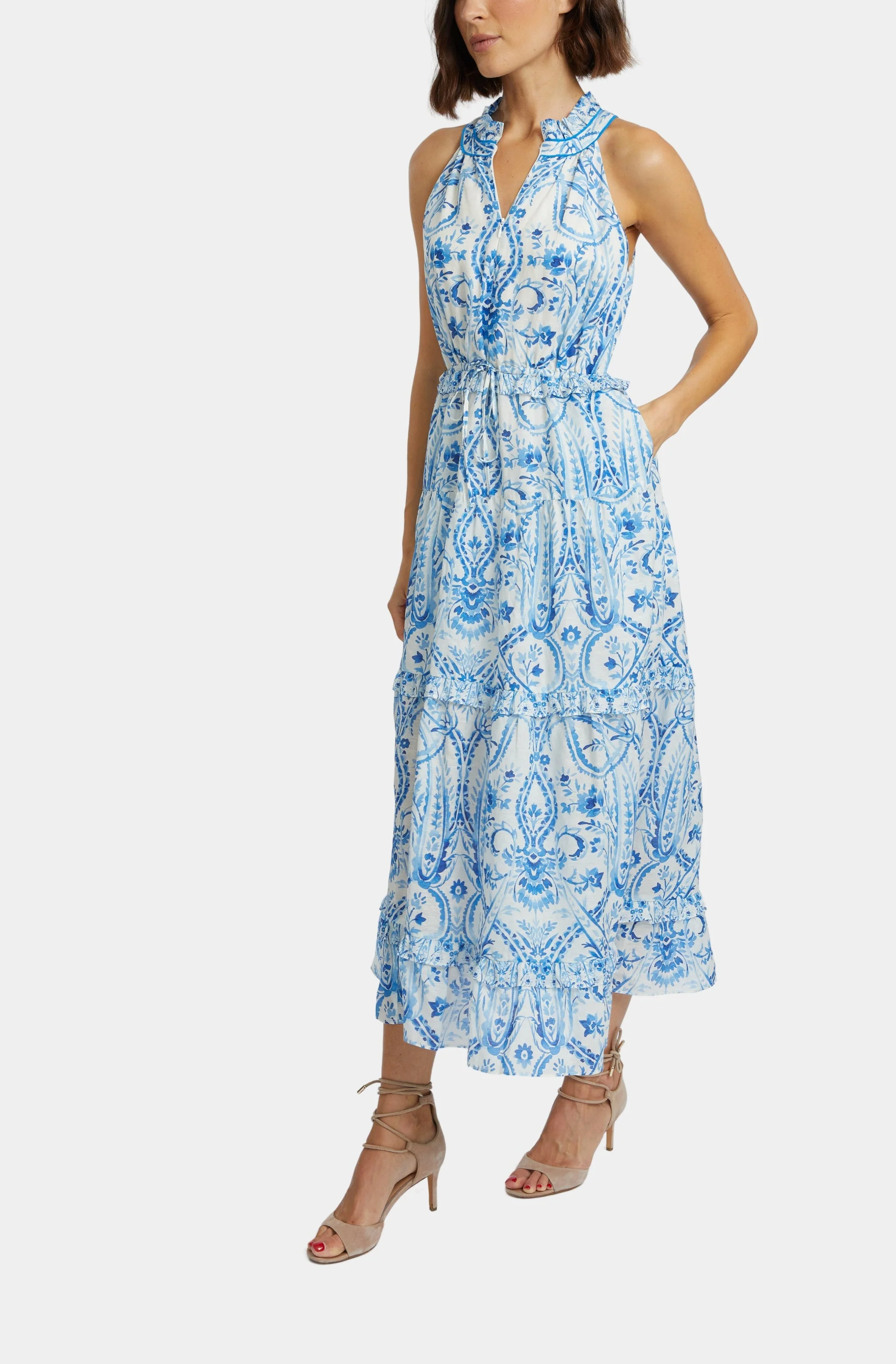 Hollie Porcelain Deco Dress - Image 2