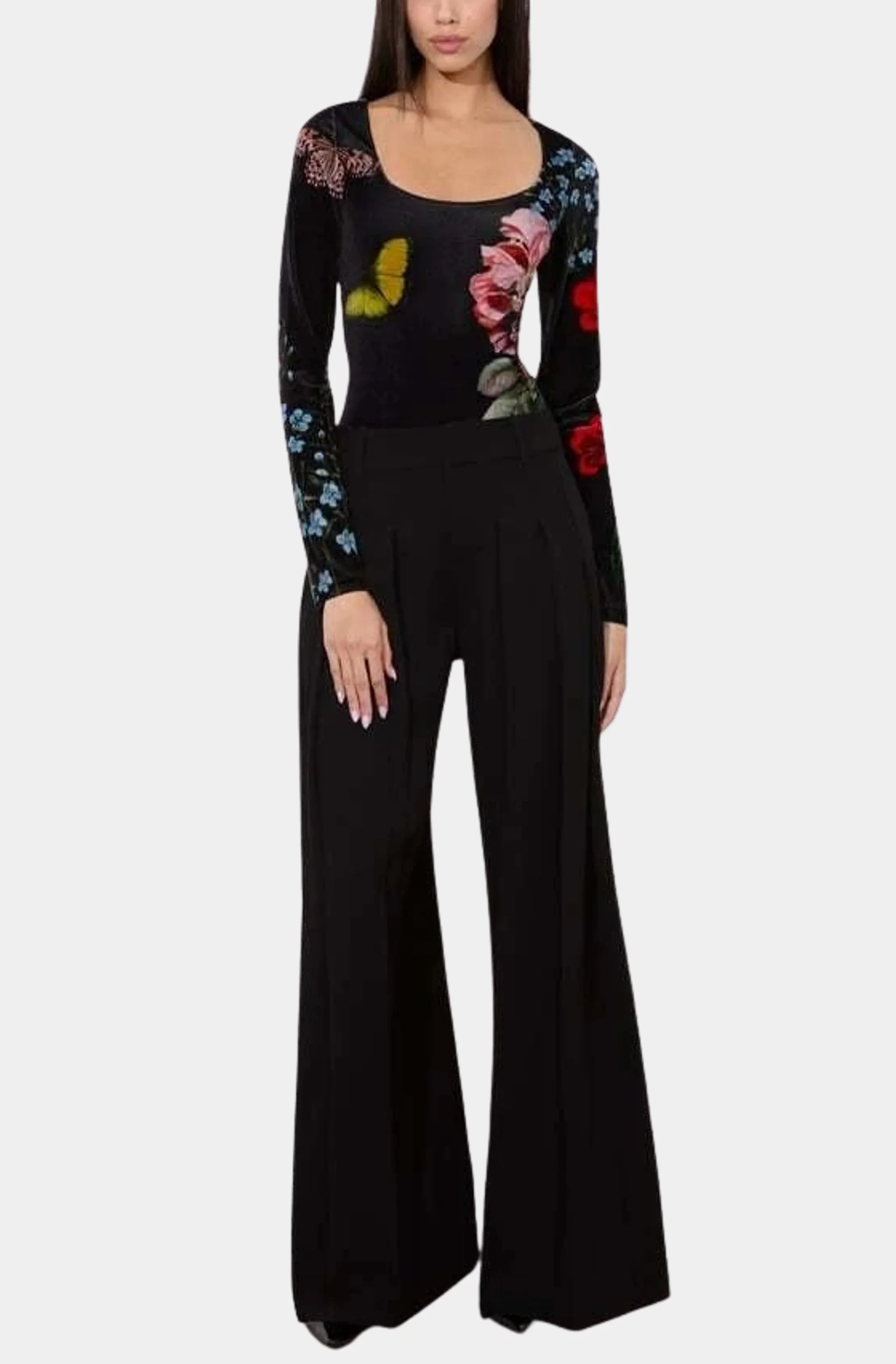 Delaina Scoop Neck Long Sleeve Top - Image 6
