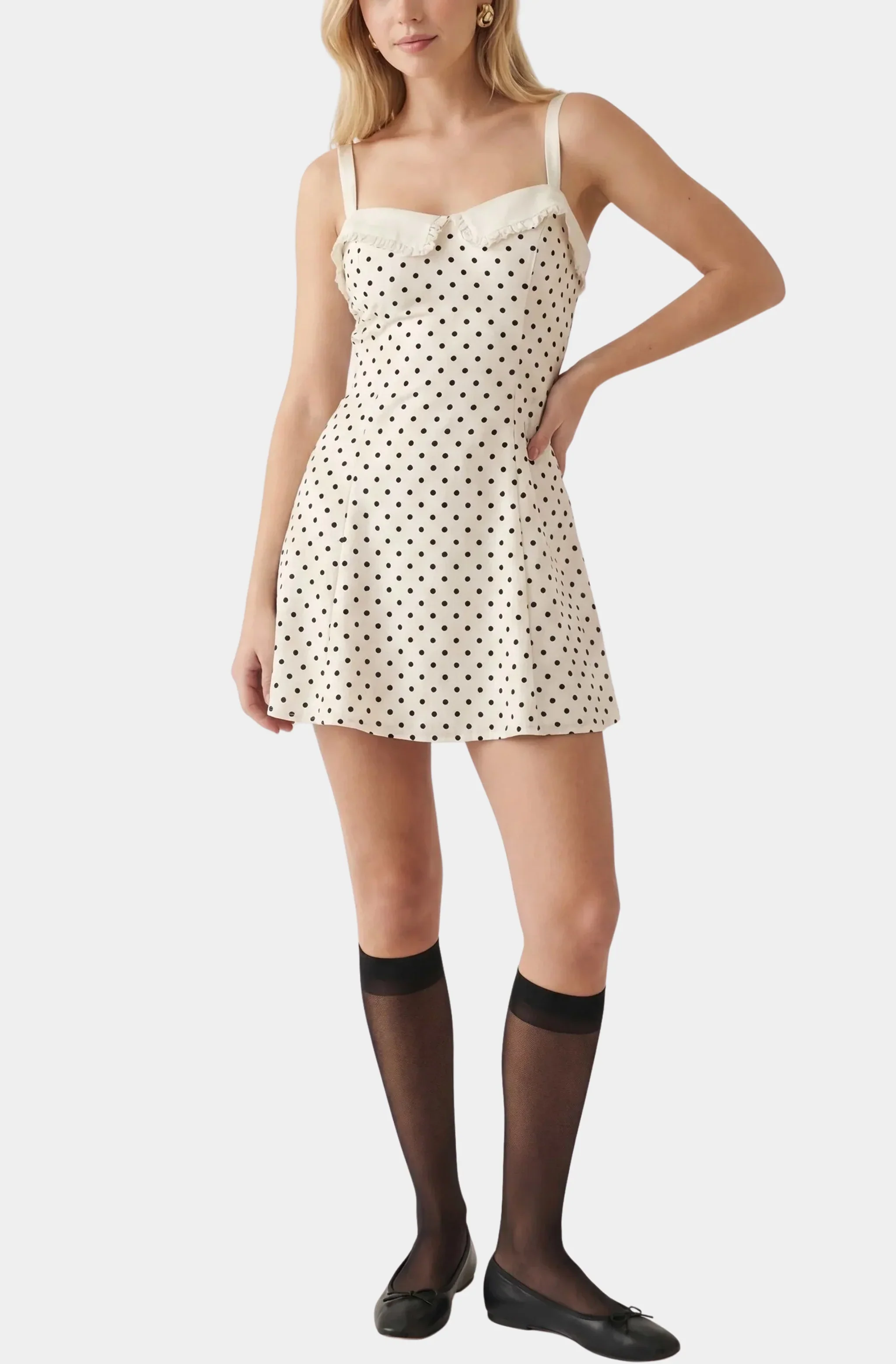 Minnie Dot Mini Dress