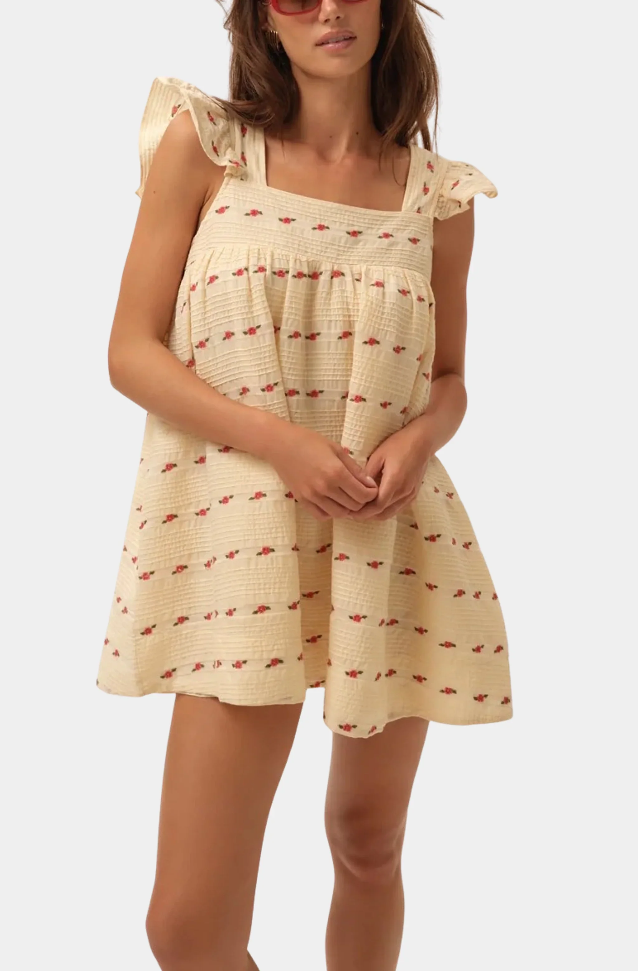 Aster Babydoll Mini Dress - Image 2