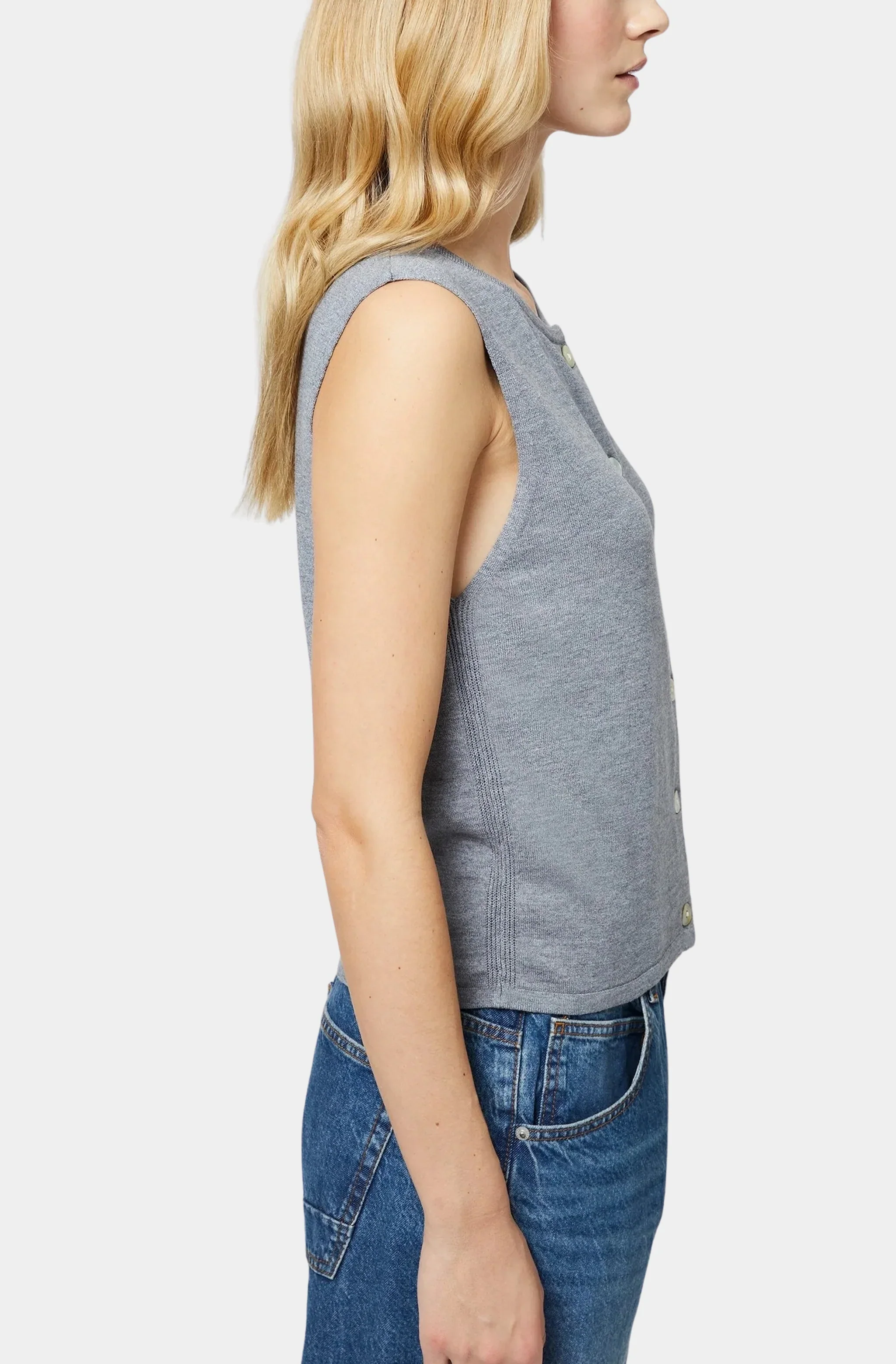 Cosysoft Buttoned Sweater Vest - Image 3
