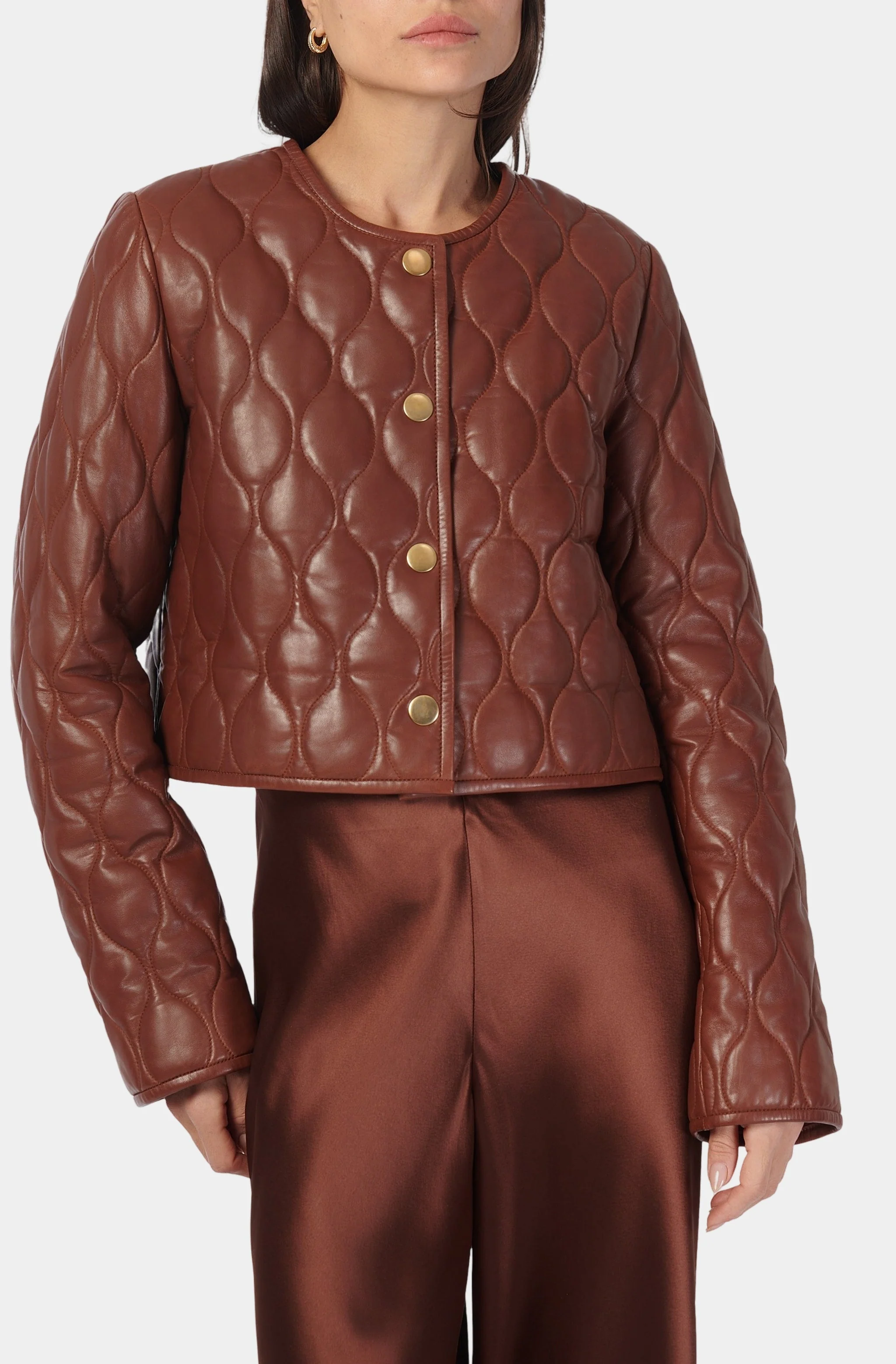 Wanda Genuine Leather Jacket - Image 3