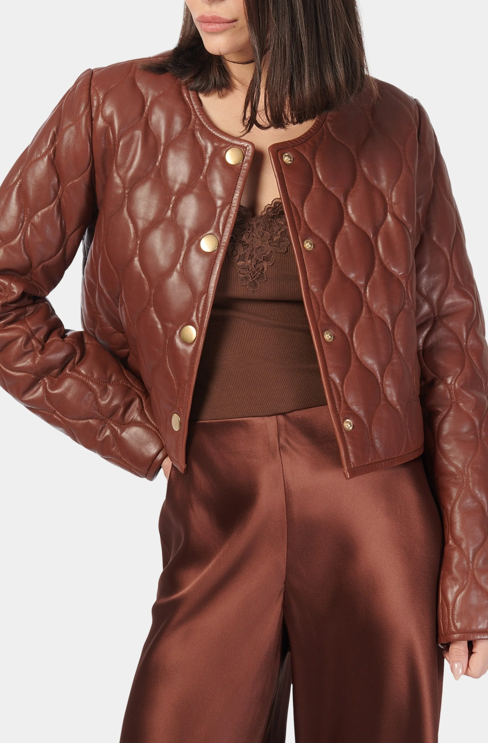 Wanda Genuine Leather Jacket - Image 4