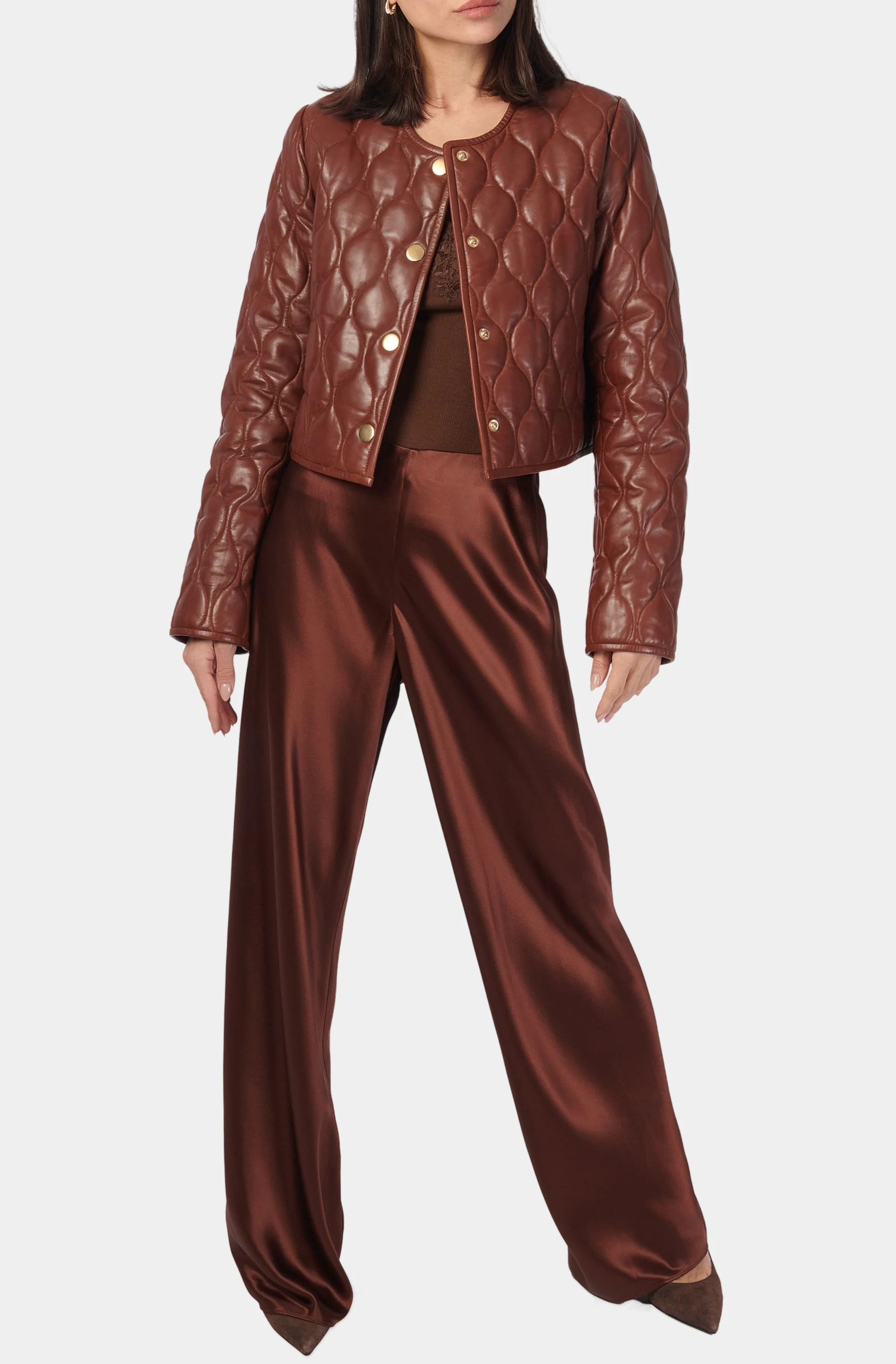 Wanda Genuine Leather Jacket - Image 6