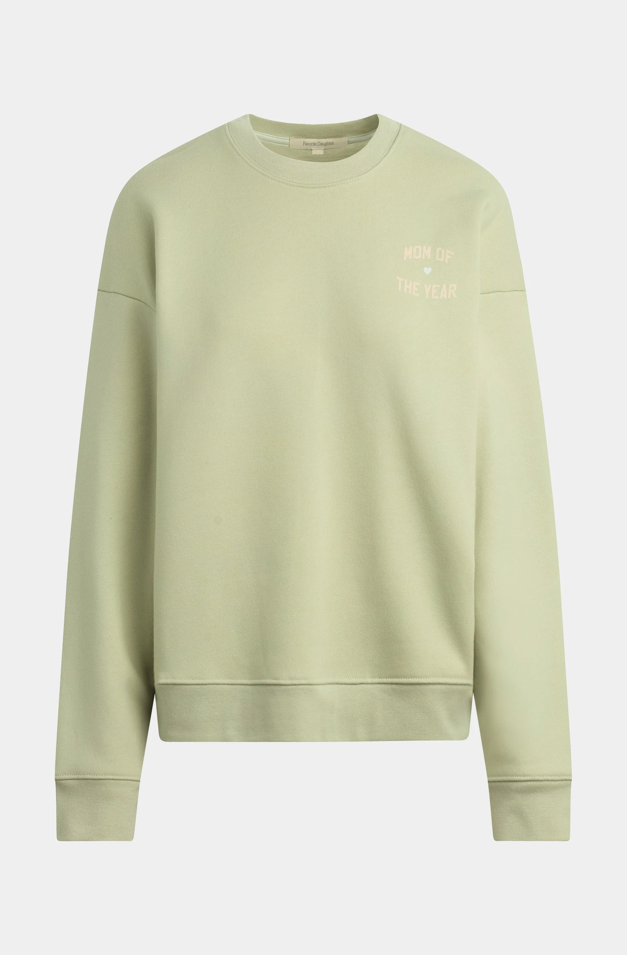 Mom Of The Year Chest Logo Sweatshirt