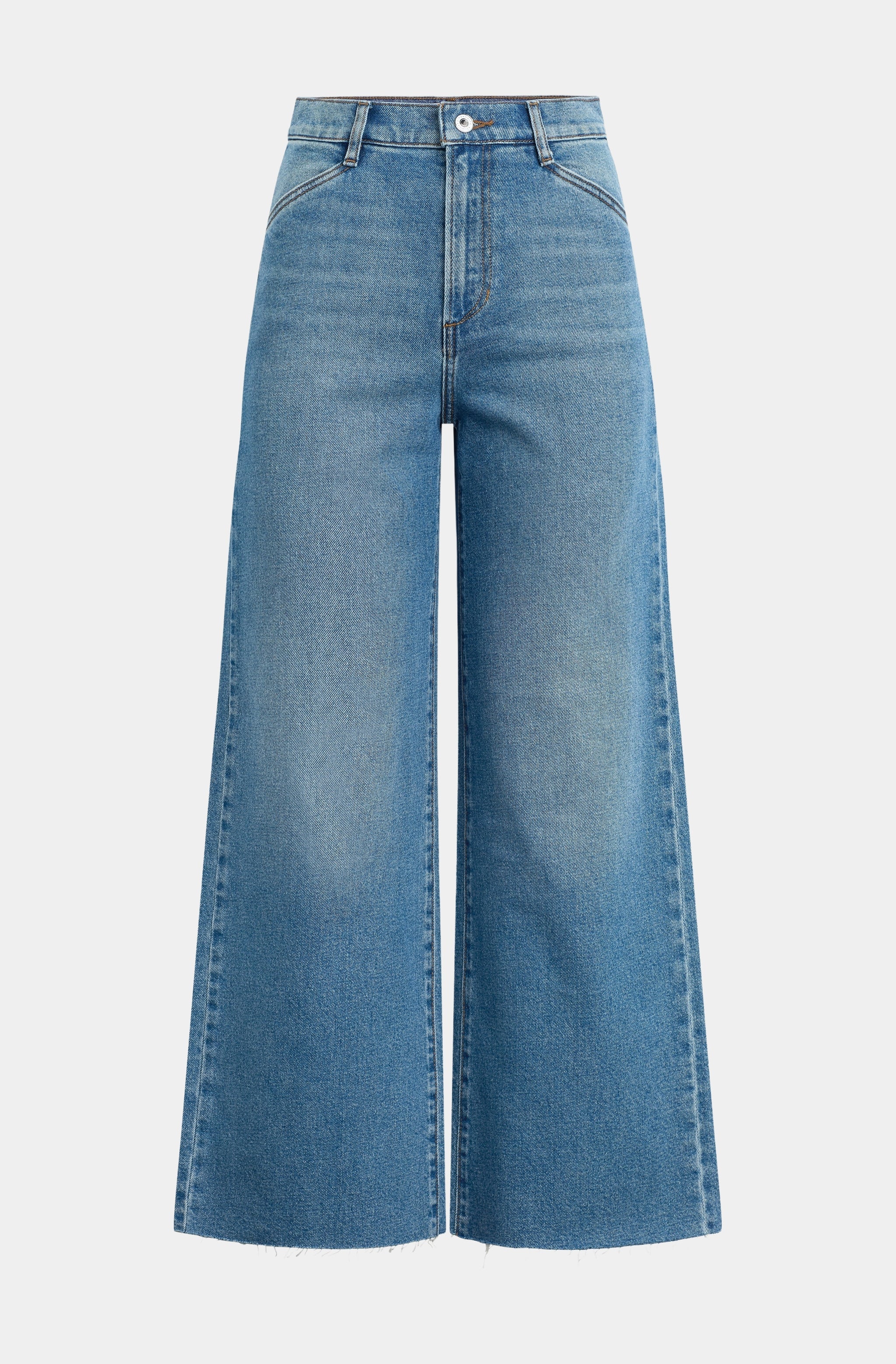The Mischa Shortie High Rise Wide Ankle  Jean