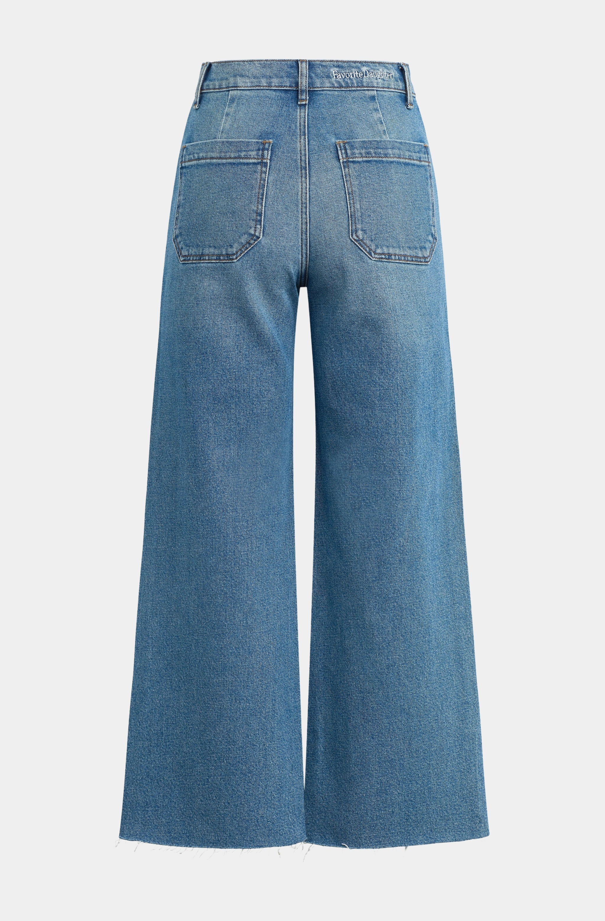 The Mischa Shortie High Rise Wide Ankle  Jean - Image 2