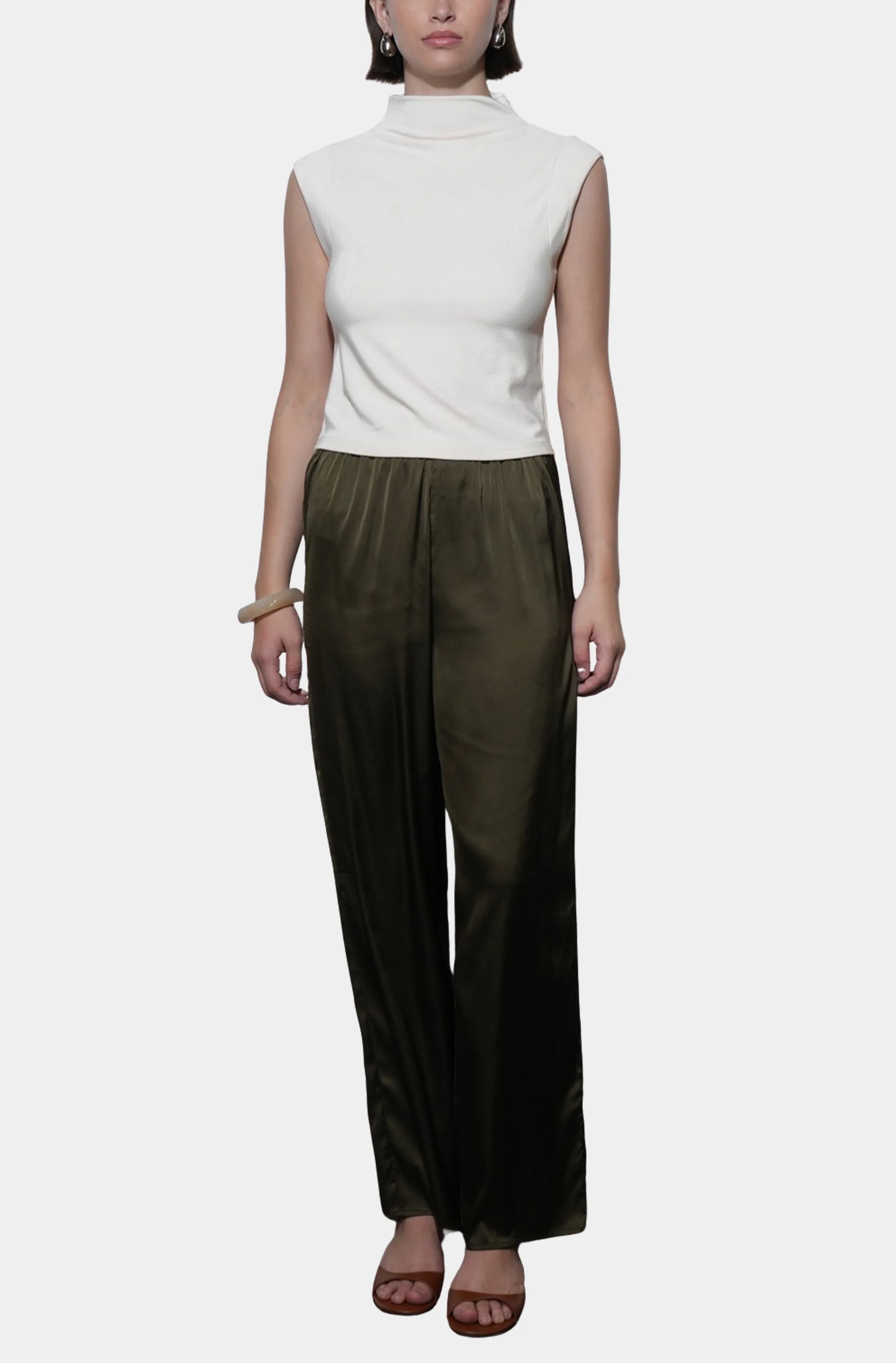 Paloma Funnel Neck Knit Top - Image 2