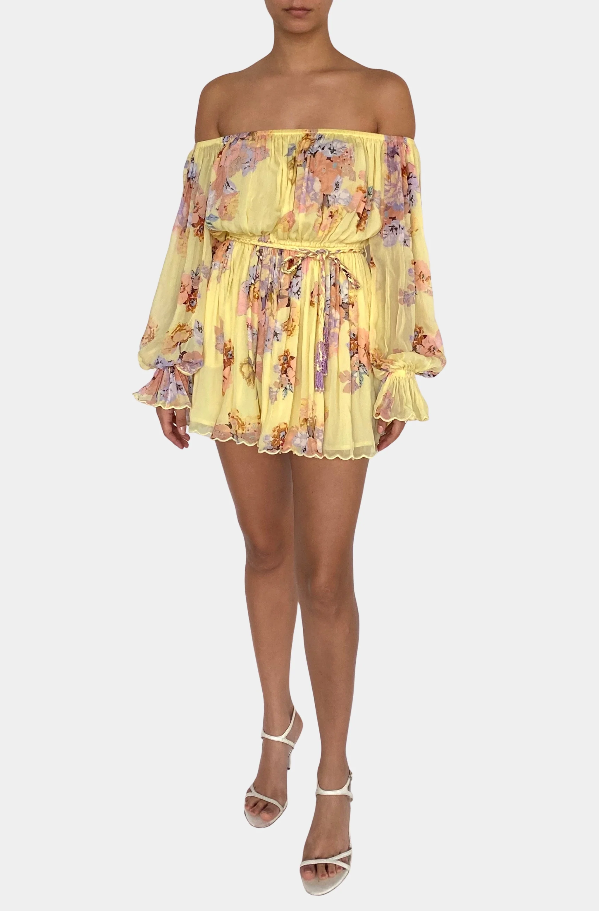 Off Shoulder Romper