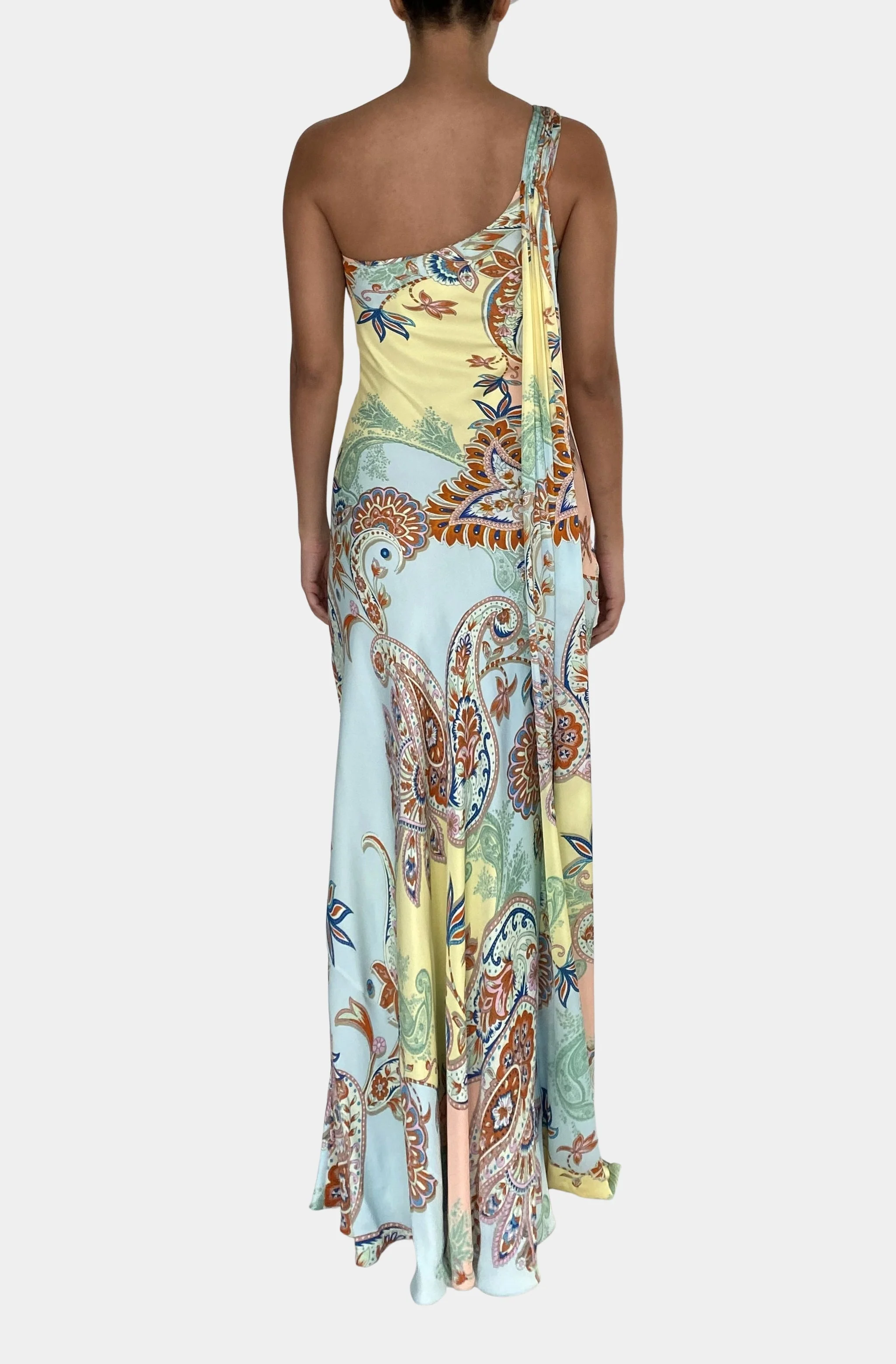 One Shoulder Sash Dress - Image 3