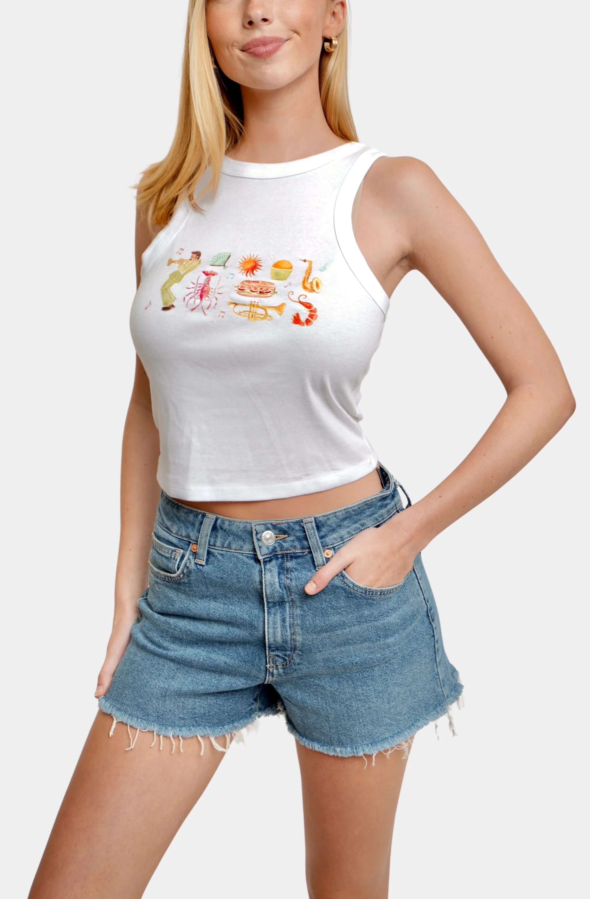Hemline Exclusive Festival Tank