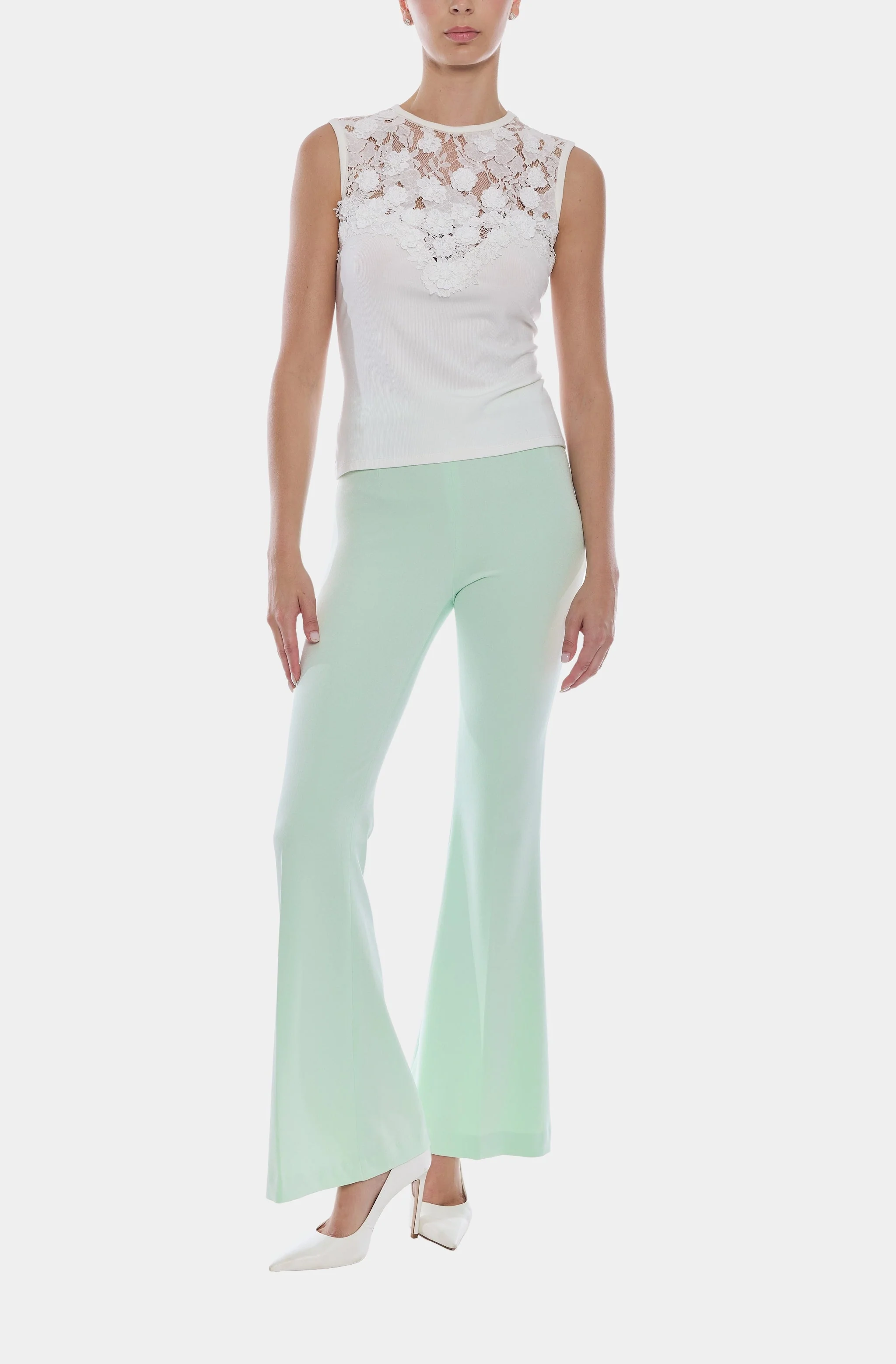 Trina 3D Lace Combo Top